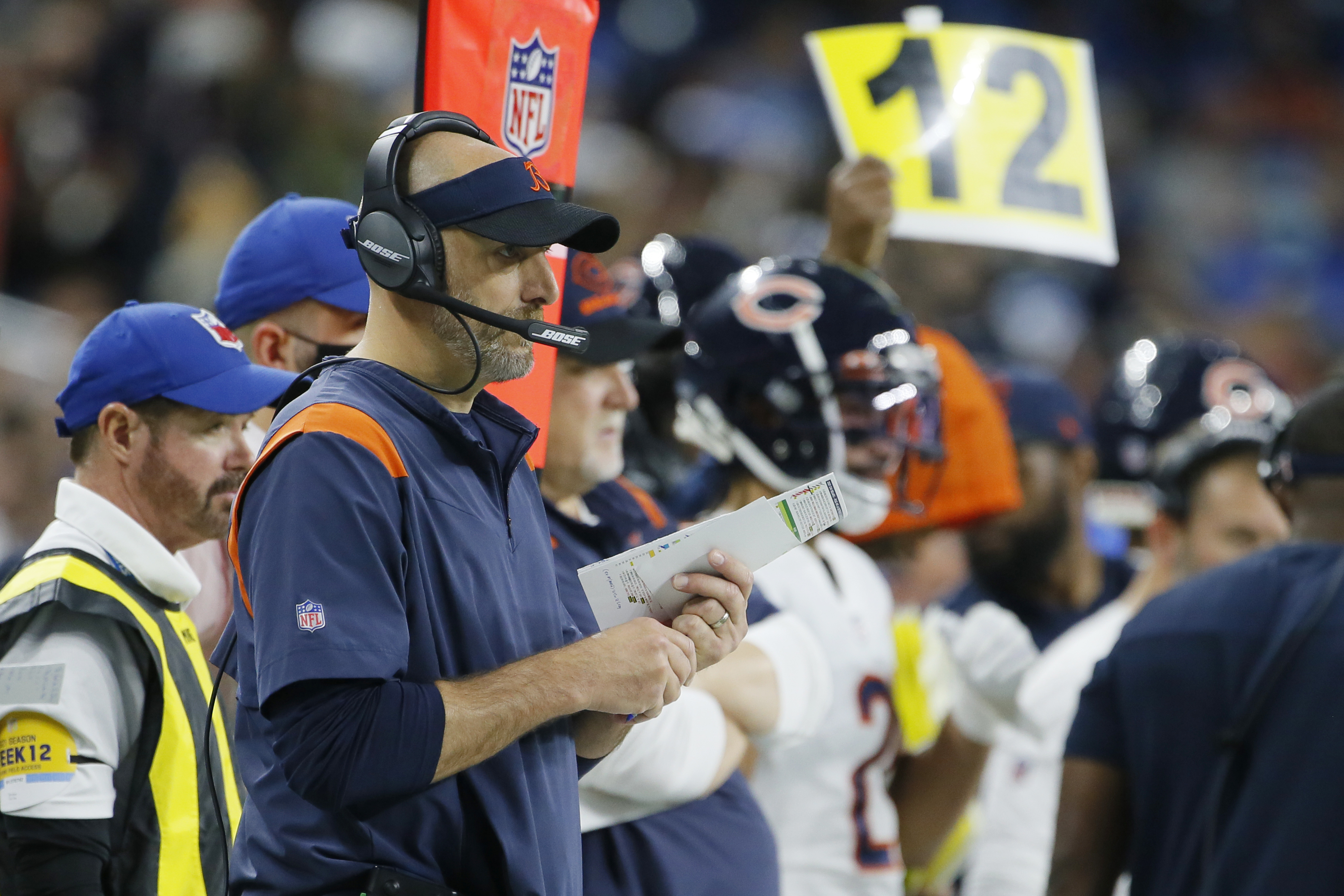 Report: Bears to fire head coach Matt Nagy after Thanksgiving game