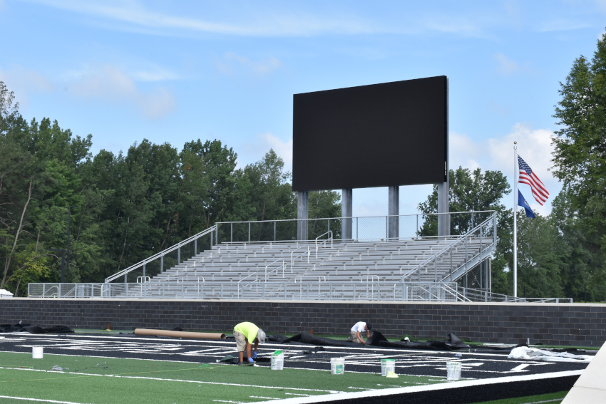 West Ottawa Opens New Football Stadium