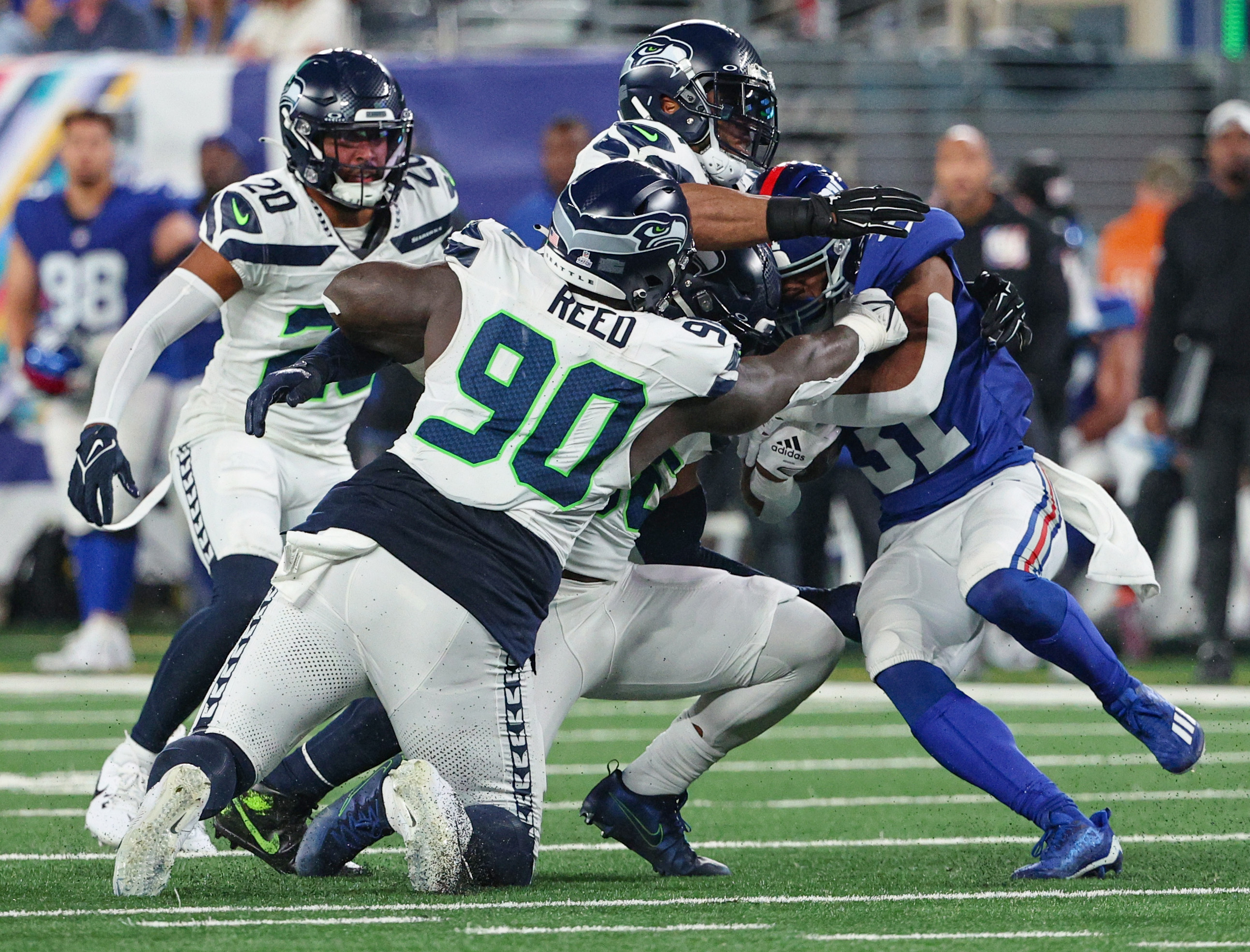 NFL Week 4: New York Giants lose to Seattle Seahawks 