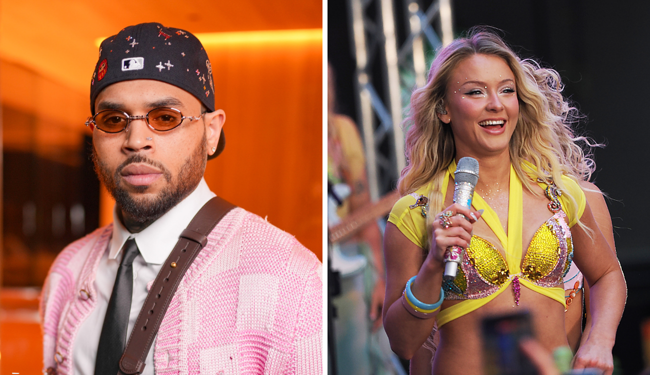 As Chris Brown's new album gets destroyed by critics, Zara Larsson is somehow catching strays - nj.com