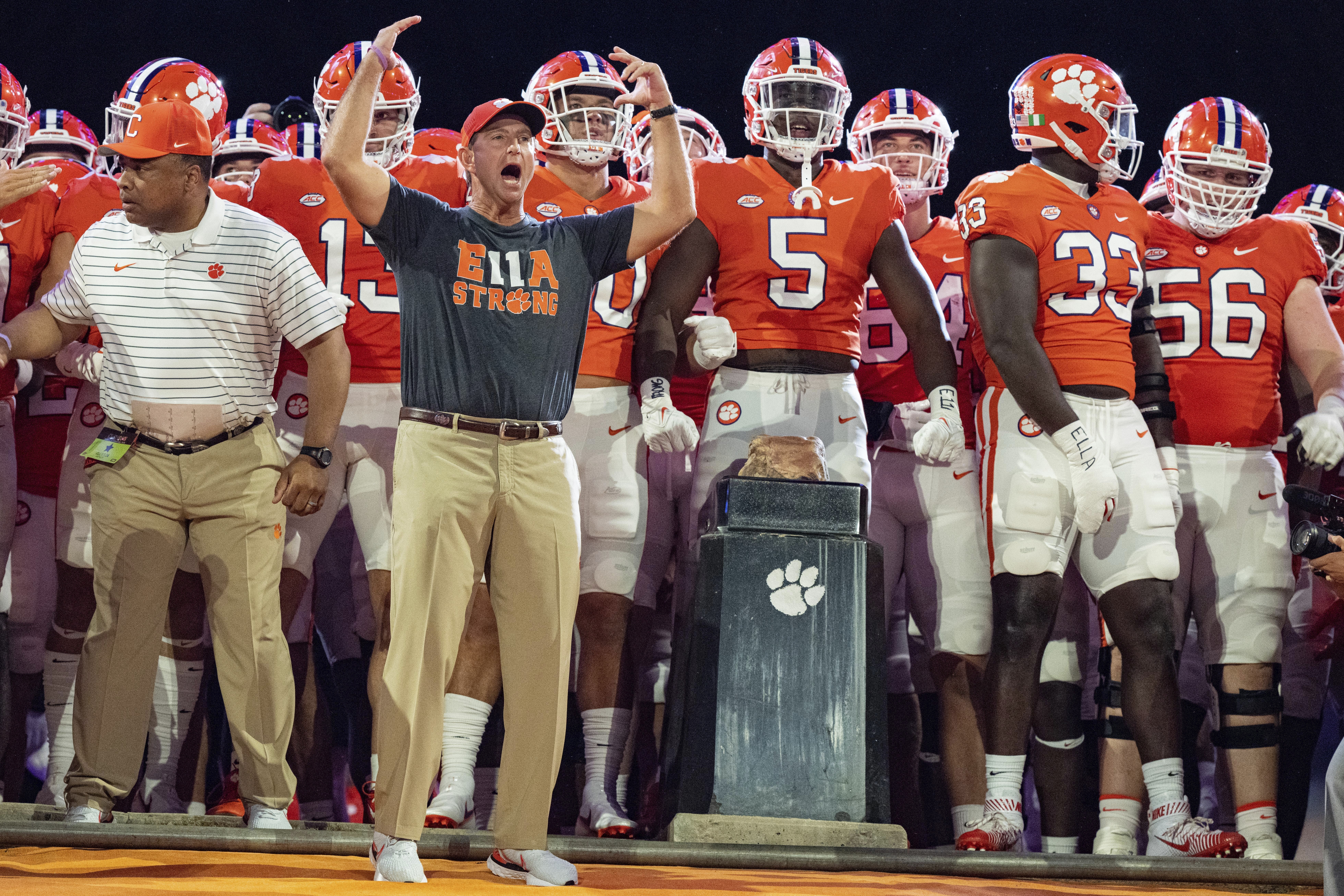 clemson game live now