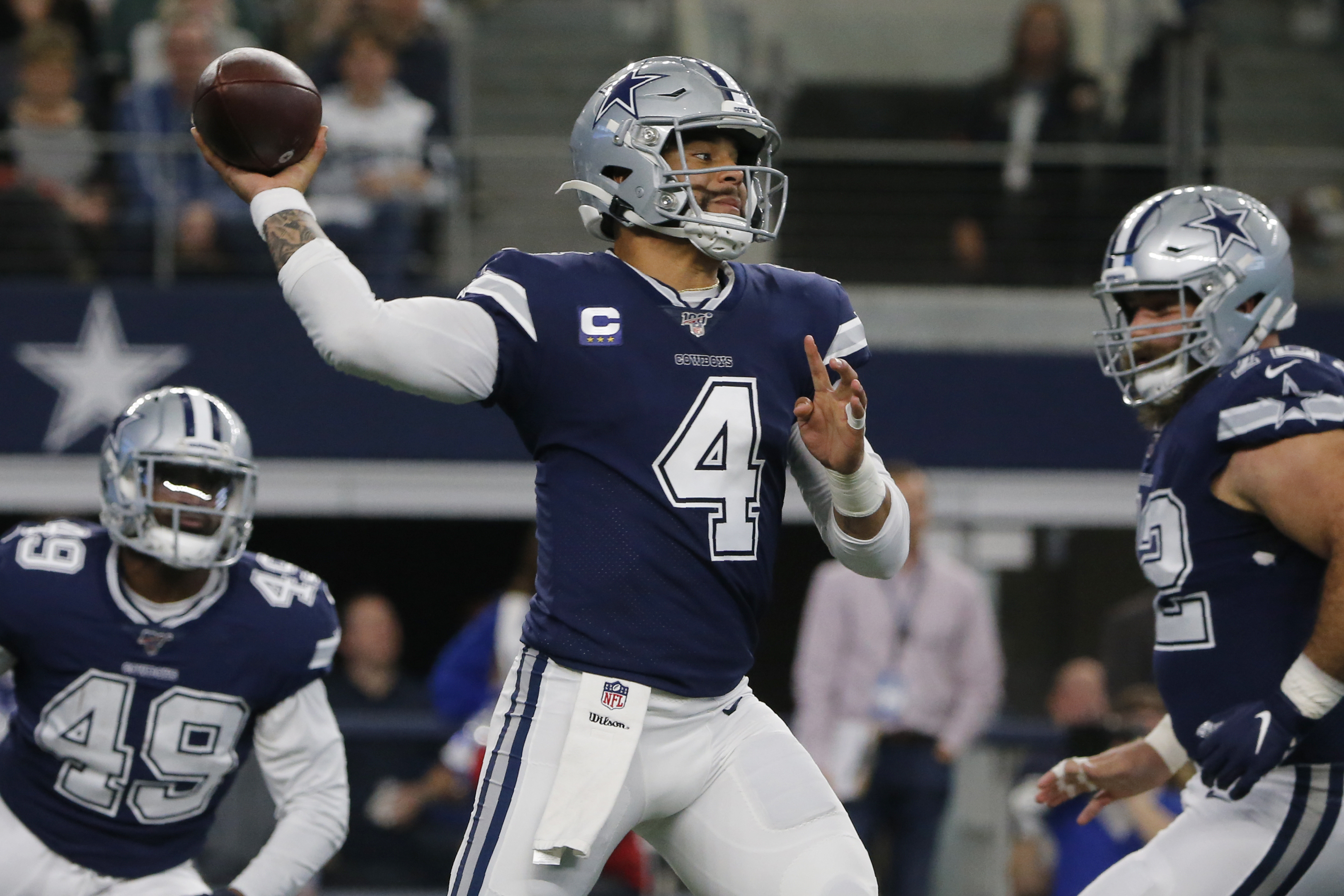 Cowboys' Dak Prescott signs $31.4 million exclusive franchise