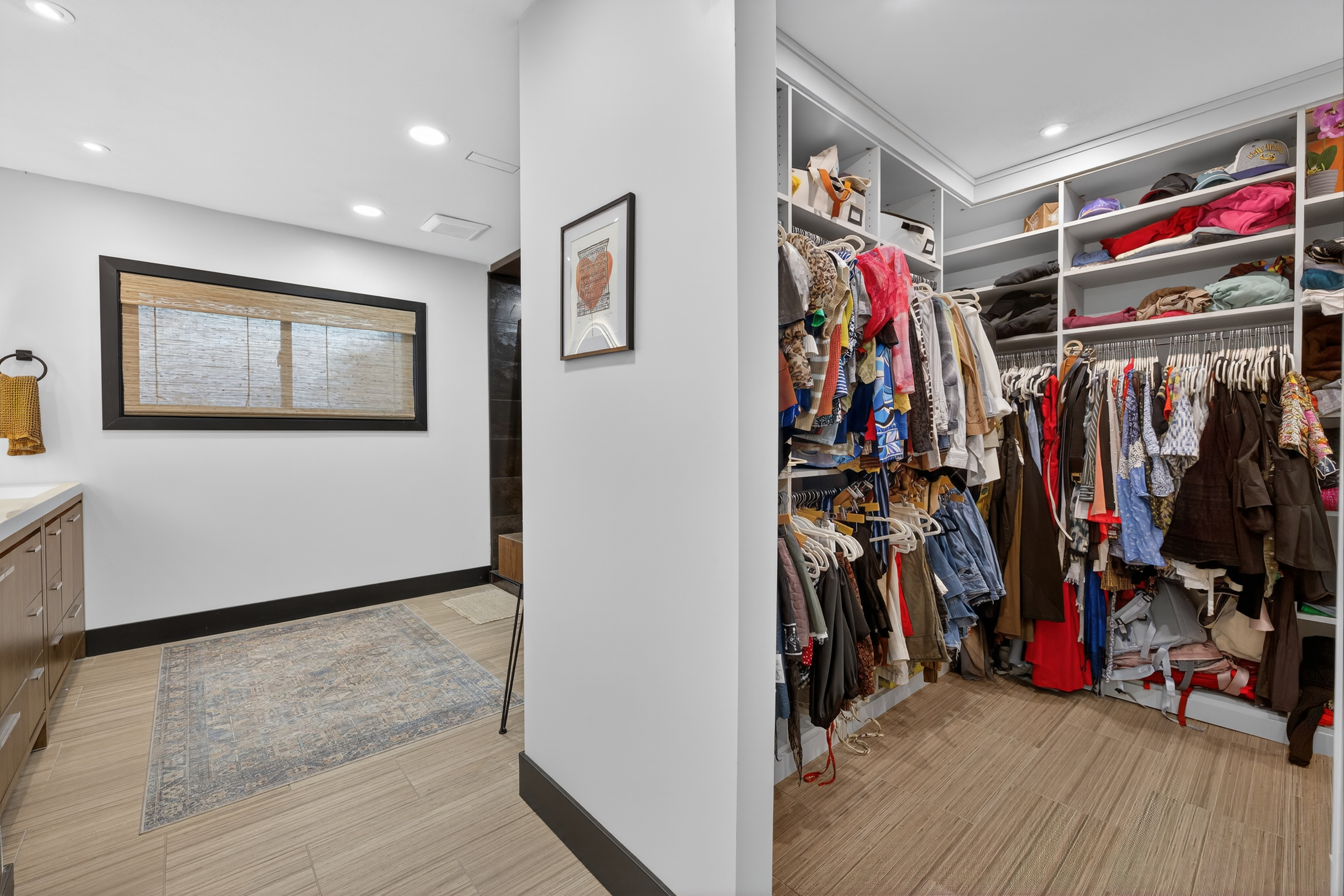 - Christina Cianciosi grew up admiring the house at 101 Alton Street in Syracuse which borders Bellevue Country Club. In 2022, she bought the unique home and gave it an extensive renovation. The primary suite has two spacious walk-in closets. Courtesy of Kyle Fedrizzi, owner of kfotography315, LLC.