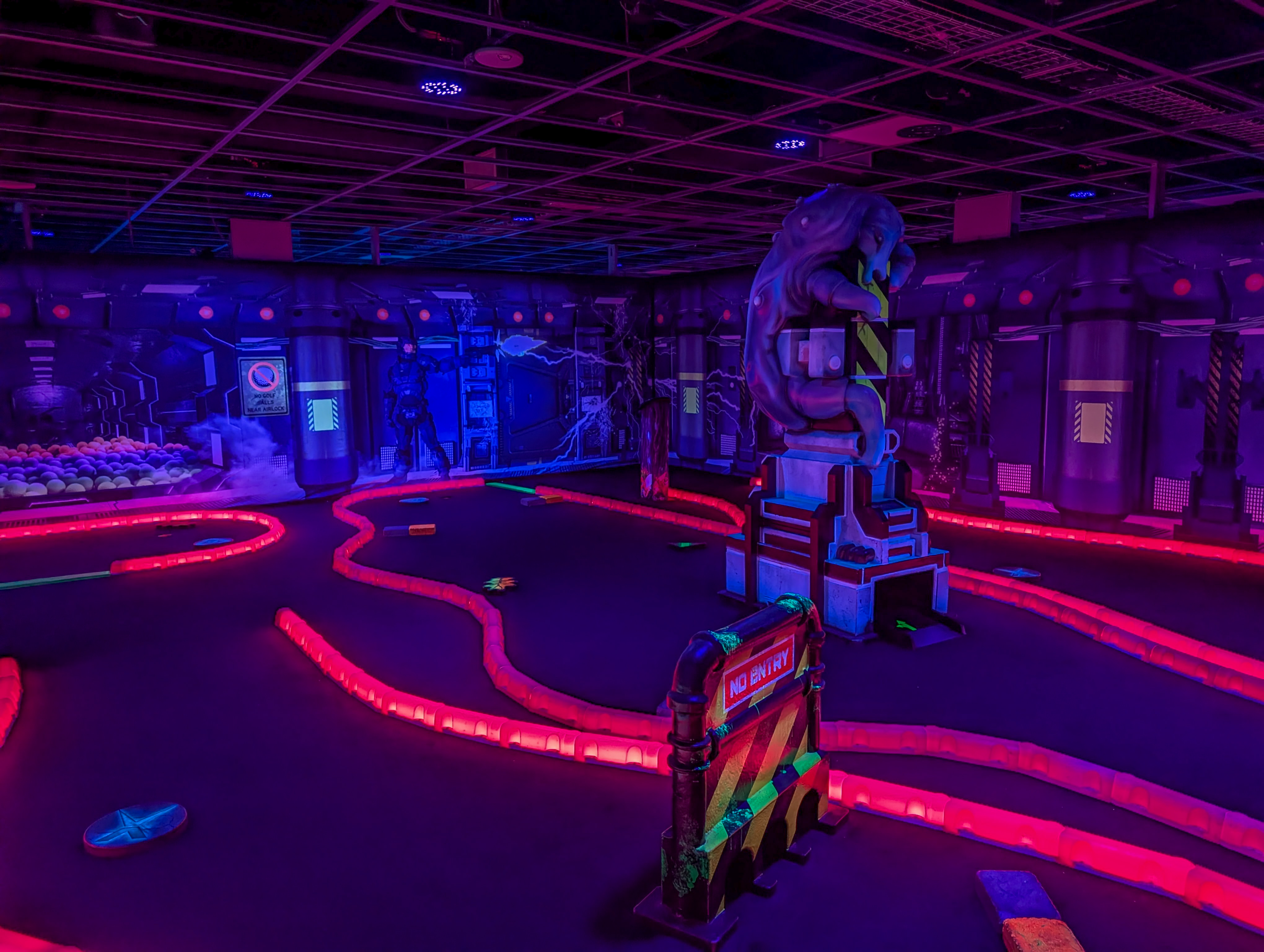 Indoor mini golf at Apex Entertainment Marlborough.