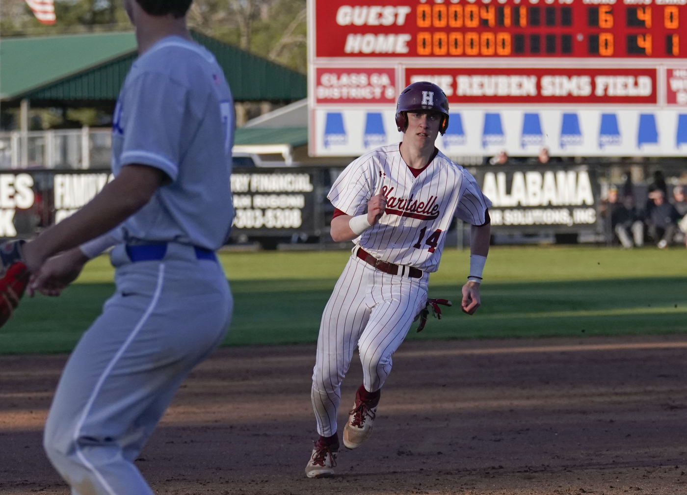Auburn vs. Hartselle High School Baseball March 25, 2022