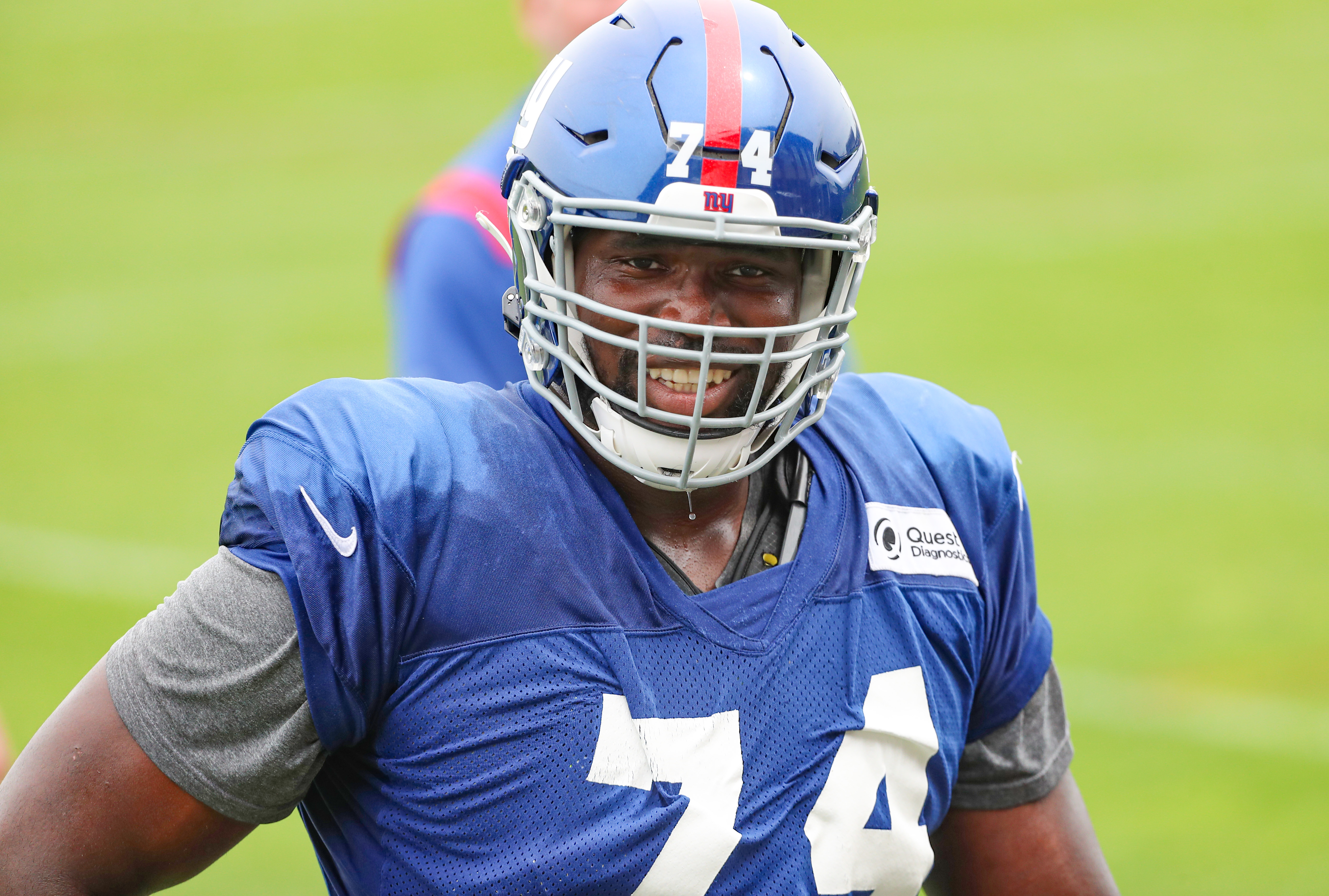 New York Giants' Andrew Thomas 'prepared to be ready for training camp'