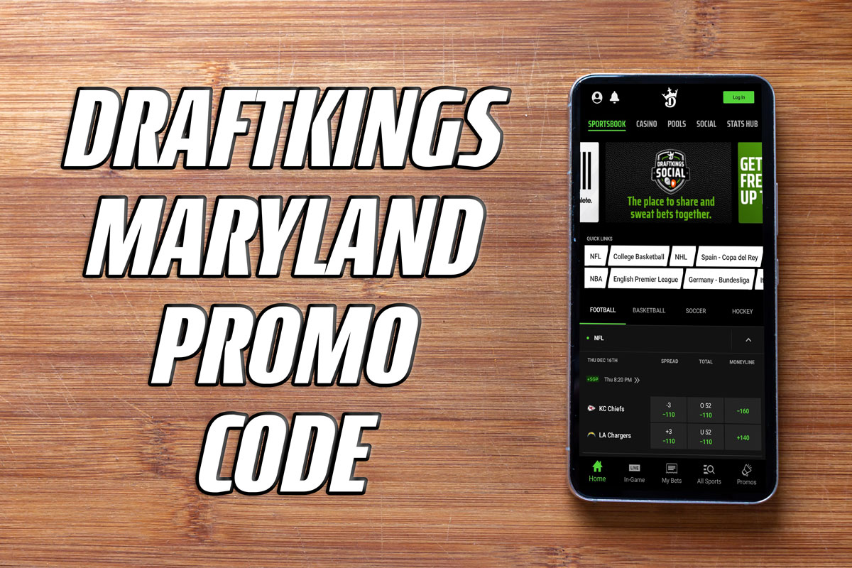 DraftKings Maryland promo code: Bet $5, get $200 any game this week 