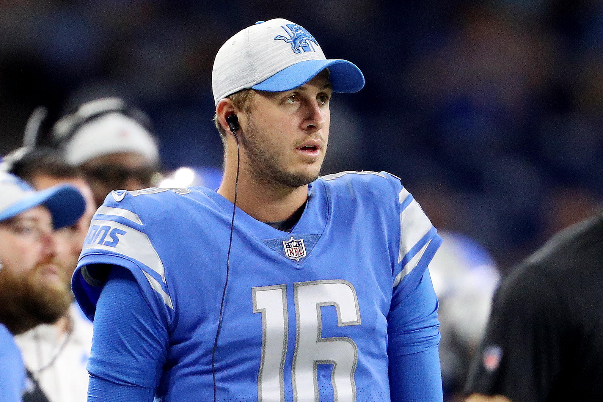 QB Jared Goff Of Detroit Lions Has Been Suspended By Head Coach For.