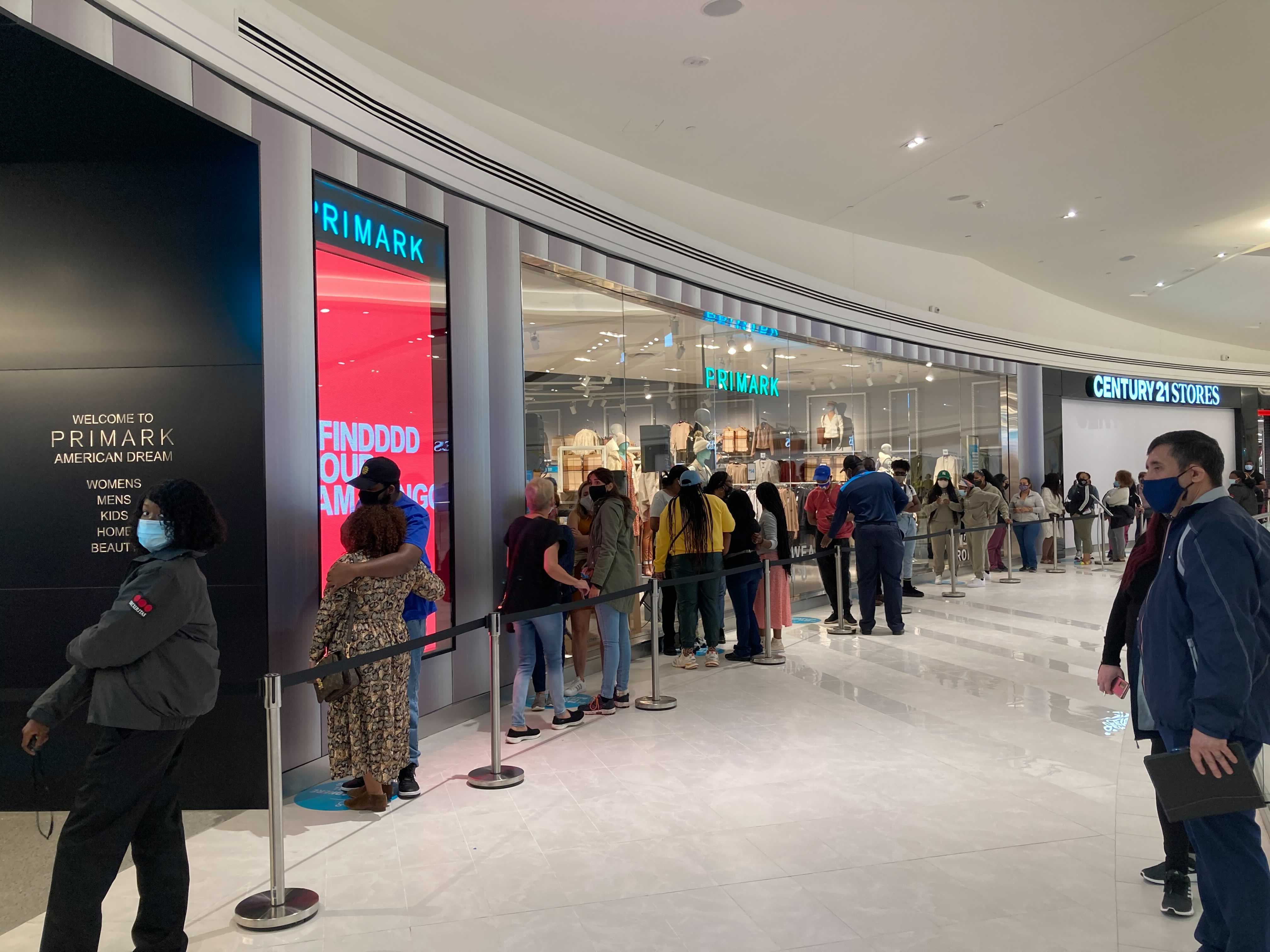Shoppers line up for newly opened stores at long-awaited American Dream mall  