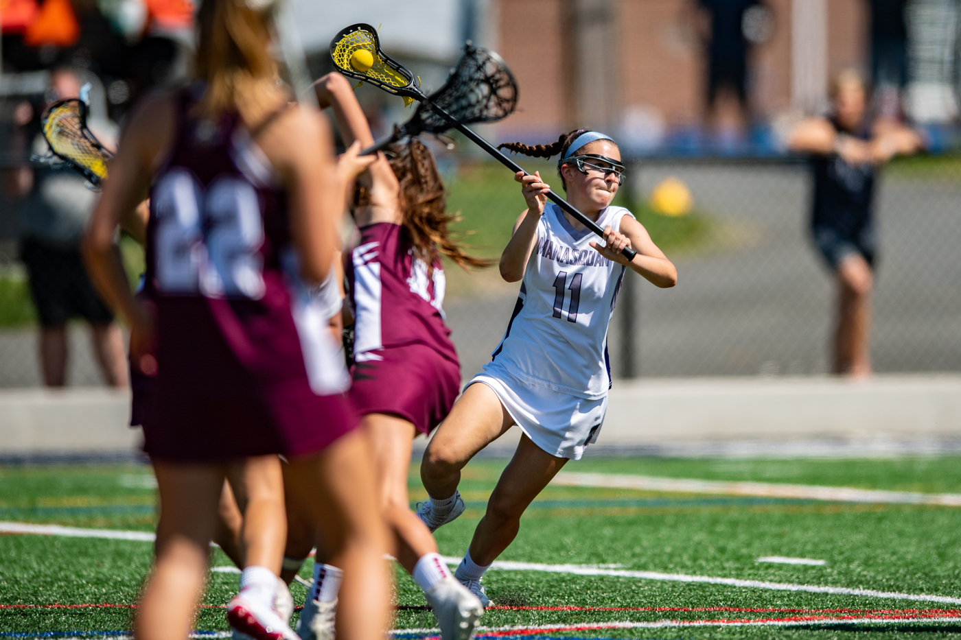 GIRLS LACROSSE: Red Bank Regional vs Manasquan (NJSIAA South Jersey ...