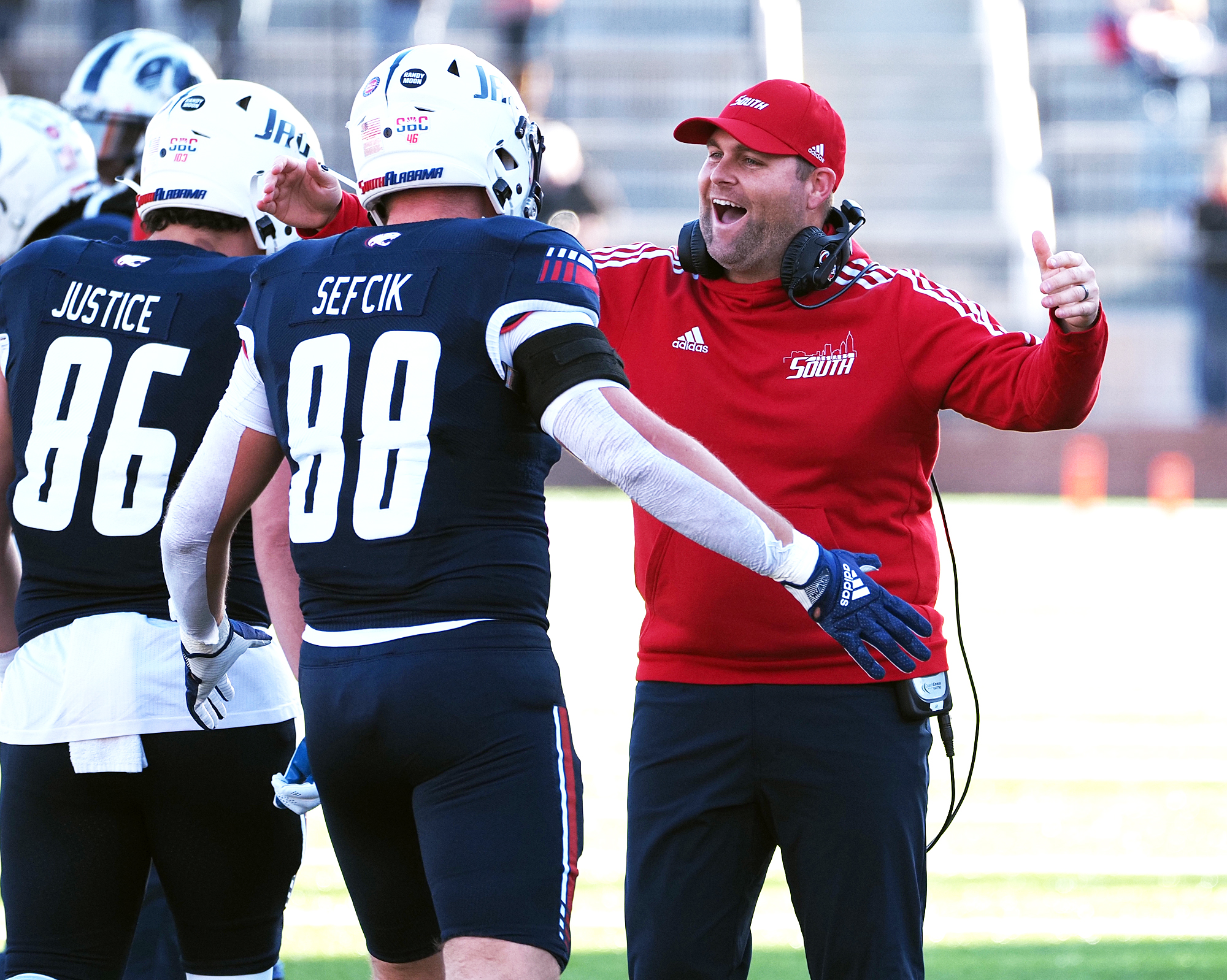 Football Plays Tuesday Night at South Alabama - Southern Miss