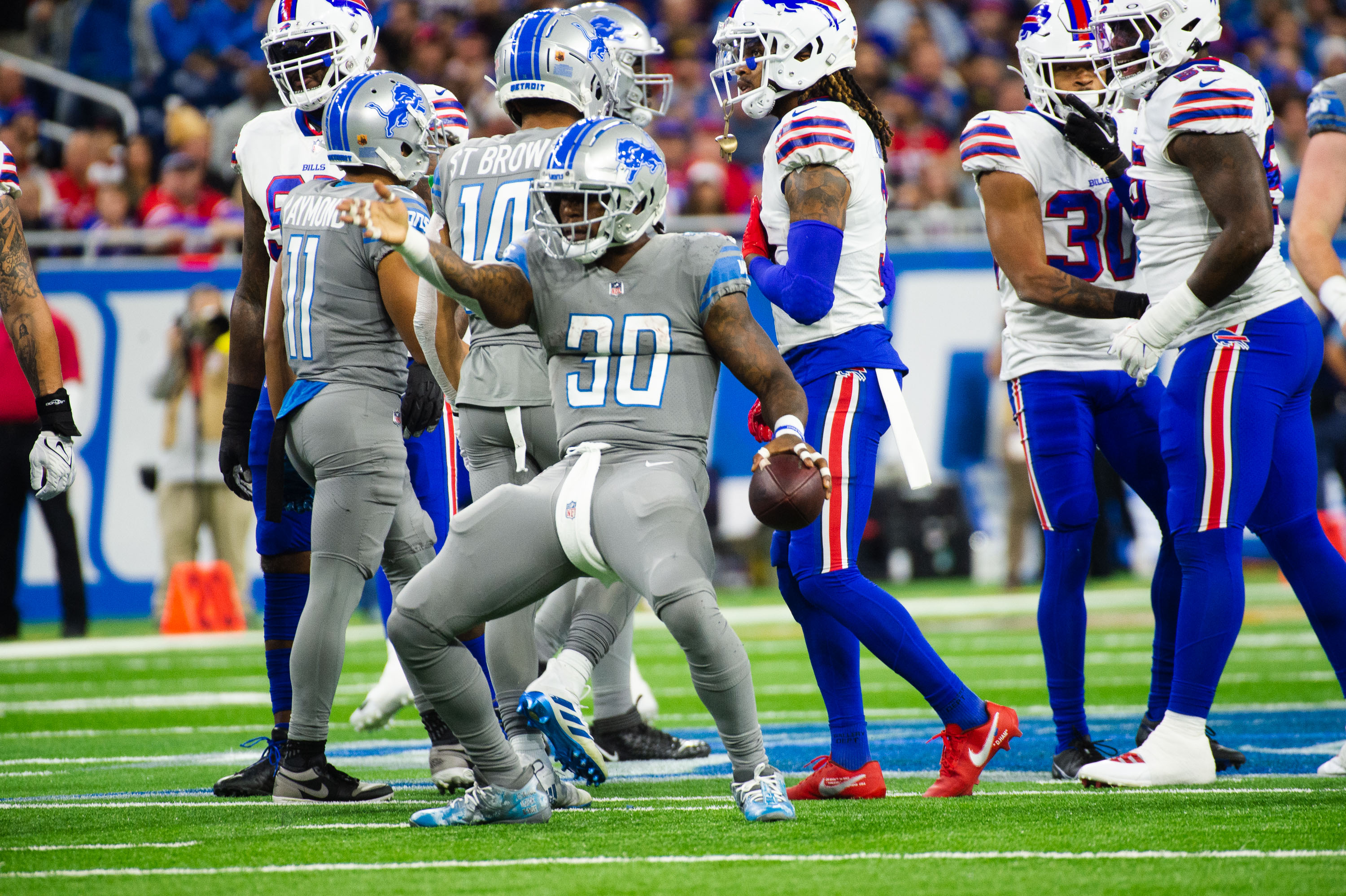 Tyler Bass discusses the Buffalo Bills' 28-25 win at Detroit Lions