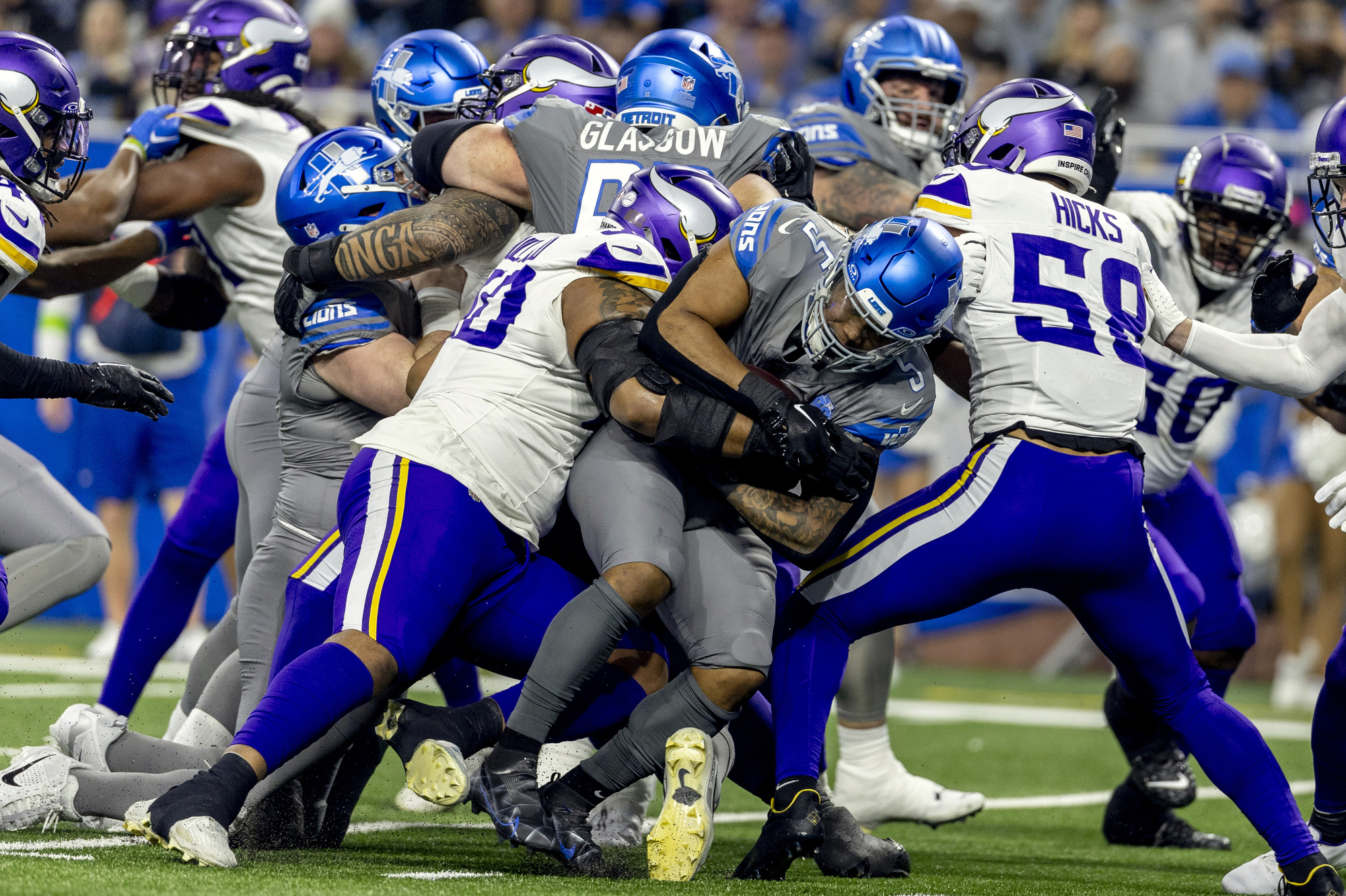 Detroit Lions vs. Minnesota Vikings — Jan. 7, 2024