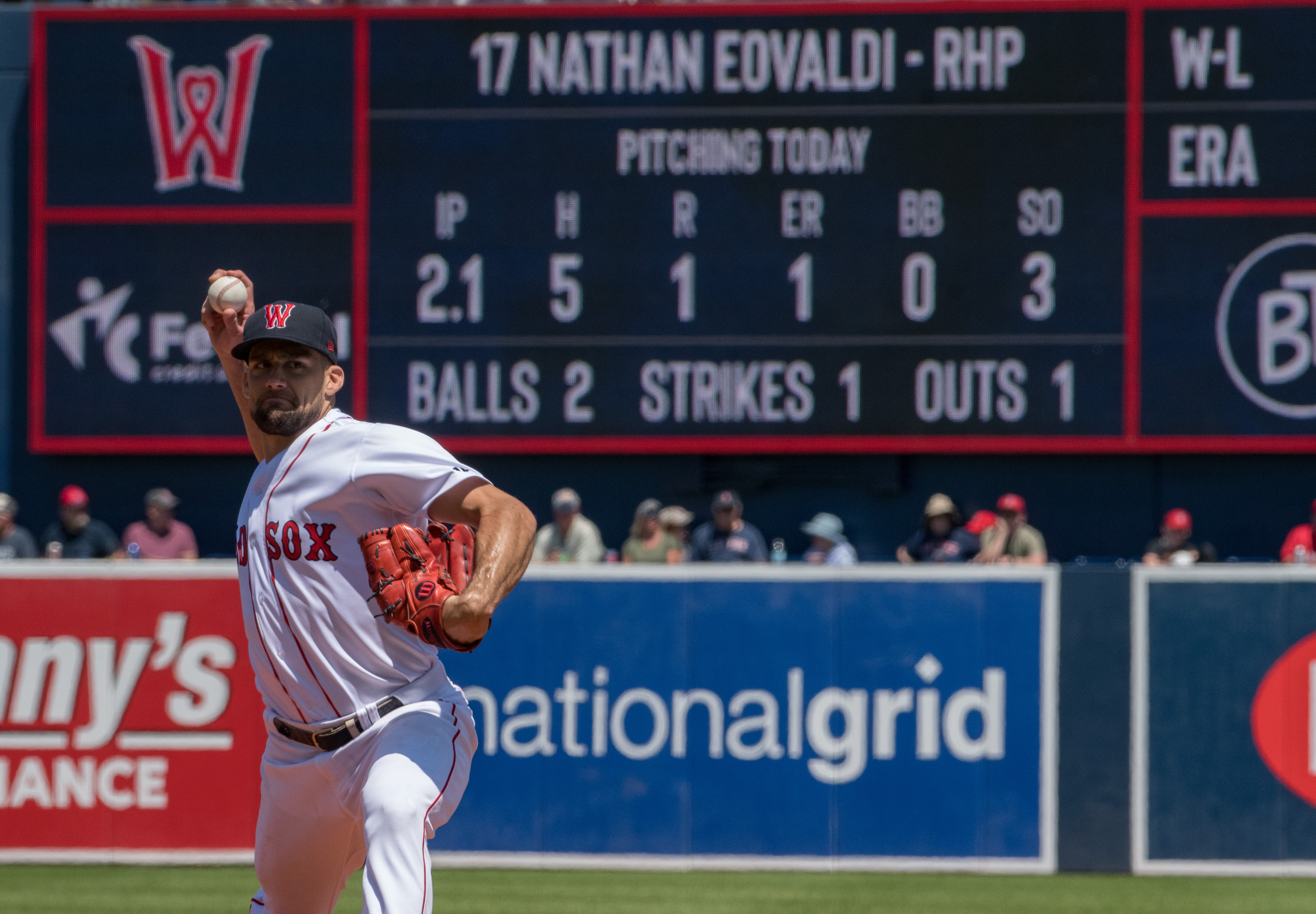 Nathan Eovaldi feels good after rehab start for WooSox