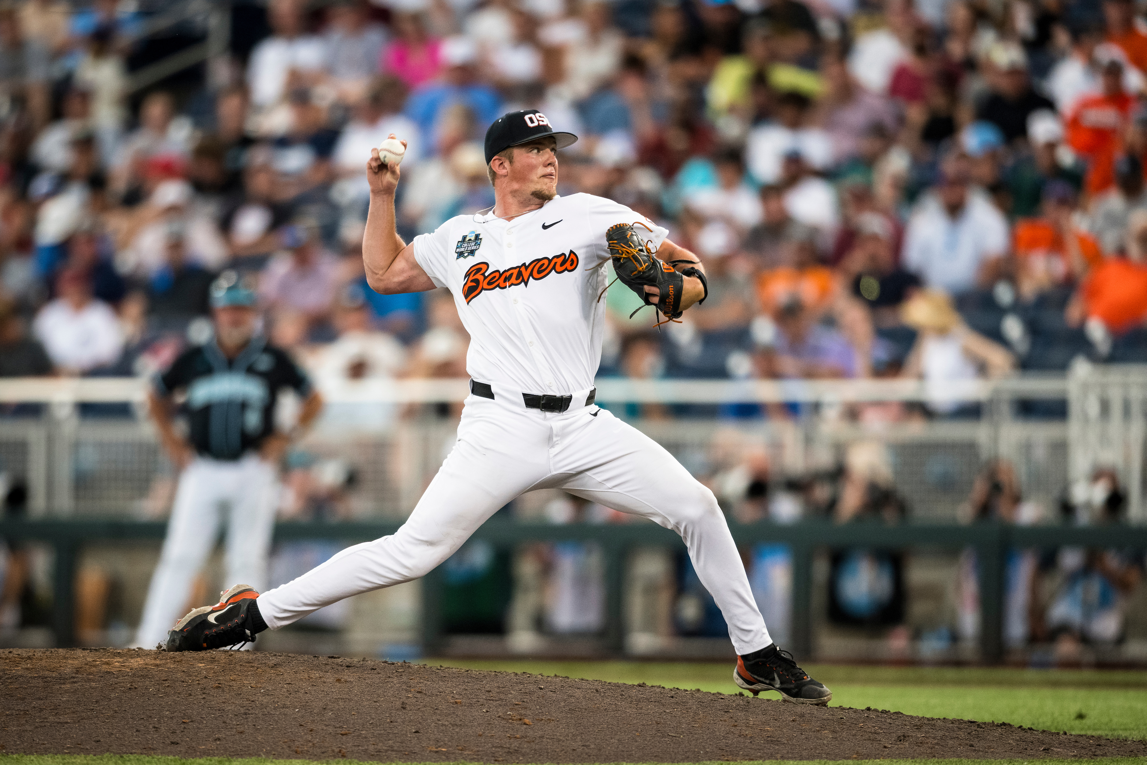 Oregon State's Zach Edwards reflects on College World Series