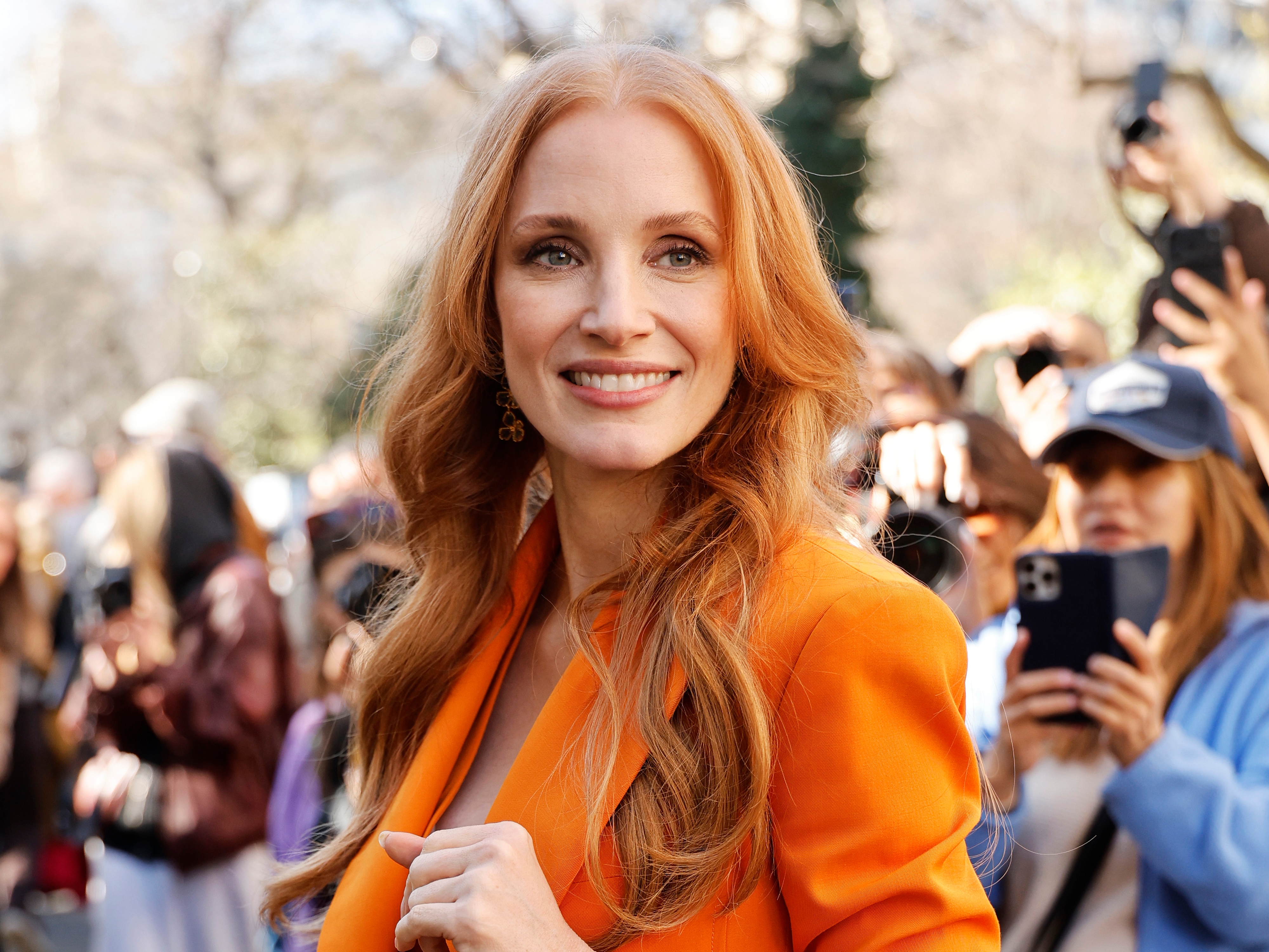 Jessica Chastain debuts short hair in new post: 'Choppity chop' -  syracuse.com