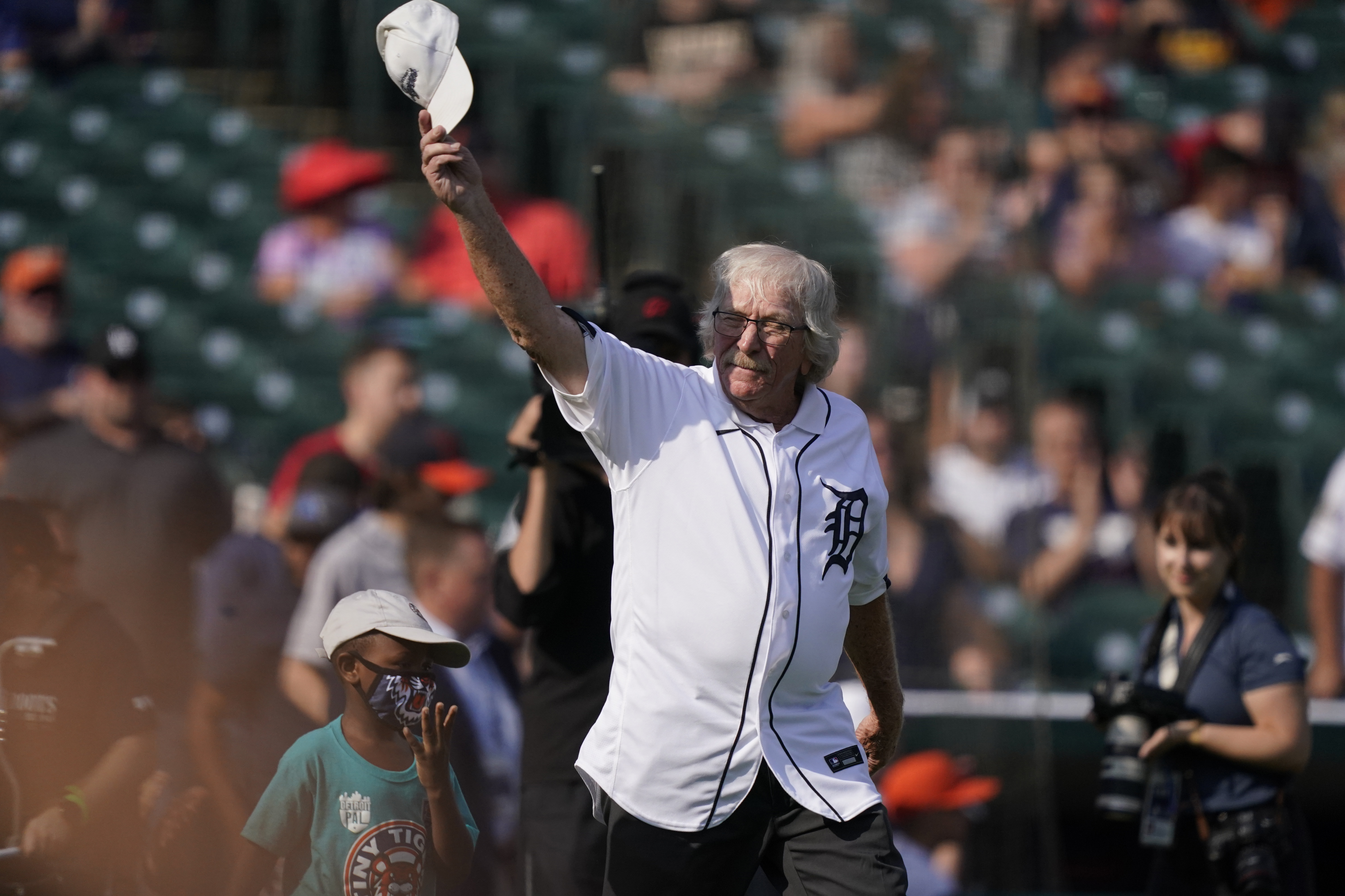 1968 Detroit Tigers honored in pregame ceremony