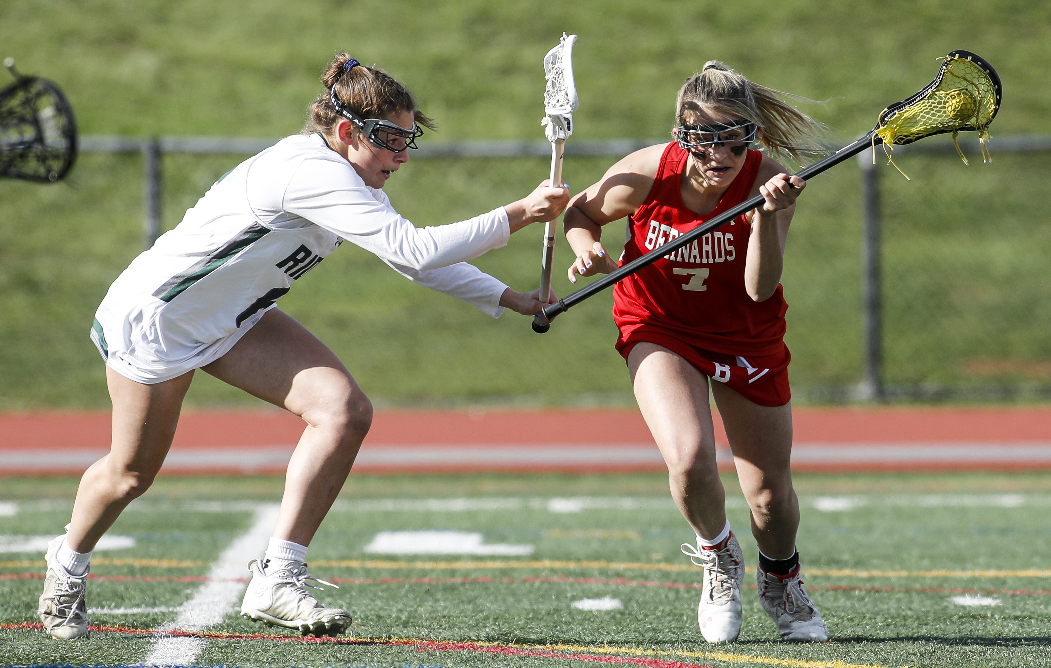 Girls lacrosse: Narleski's hat trick leads Ridge past Bernards (PHOTOS) -  nj.com