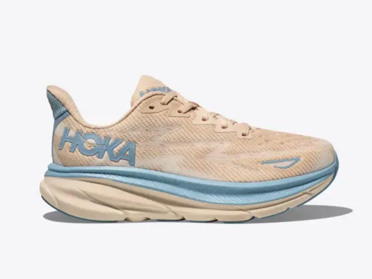 Hoka just dropped a new Clifton 9 color in a stunning neutral 