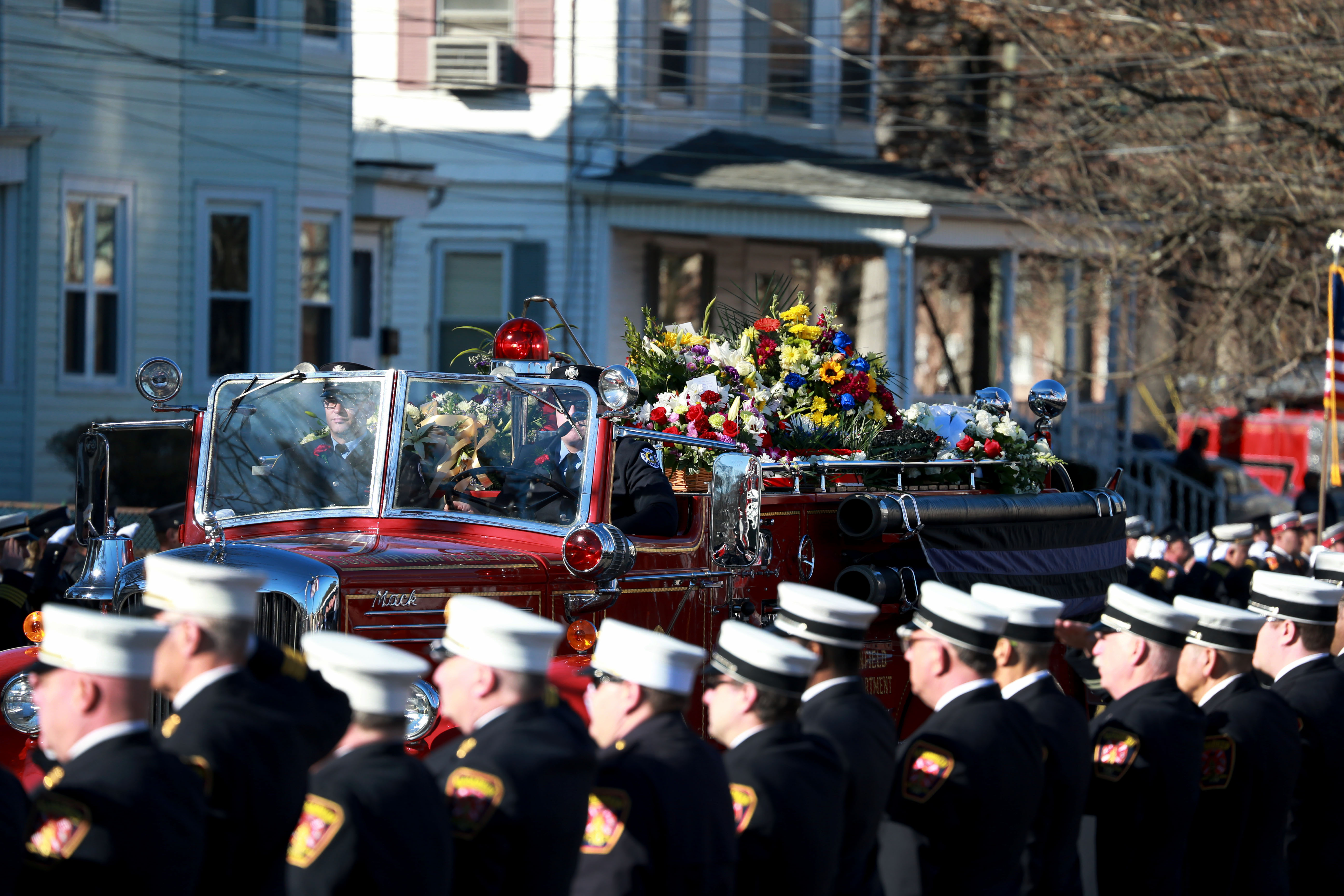 Funeral service for Plainfield firefighter who died fighting a house