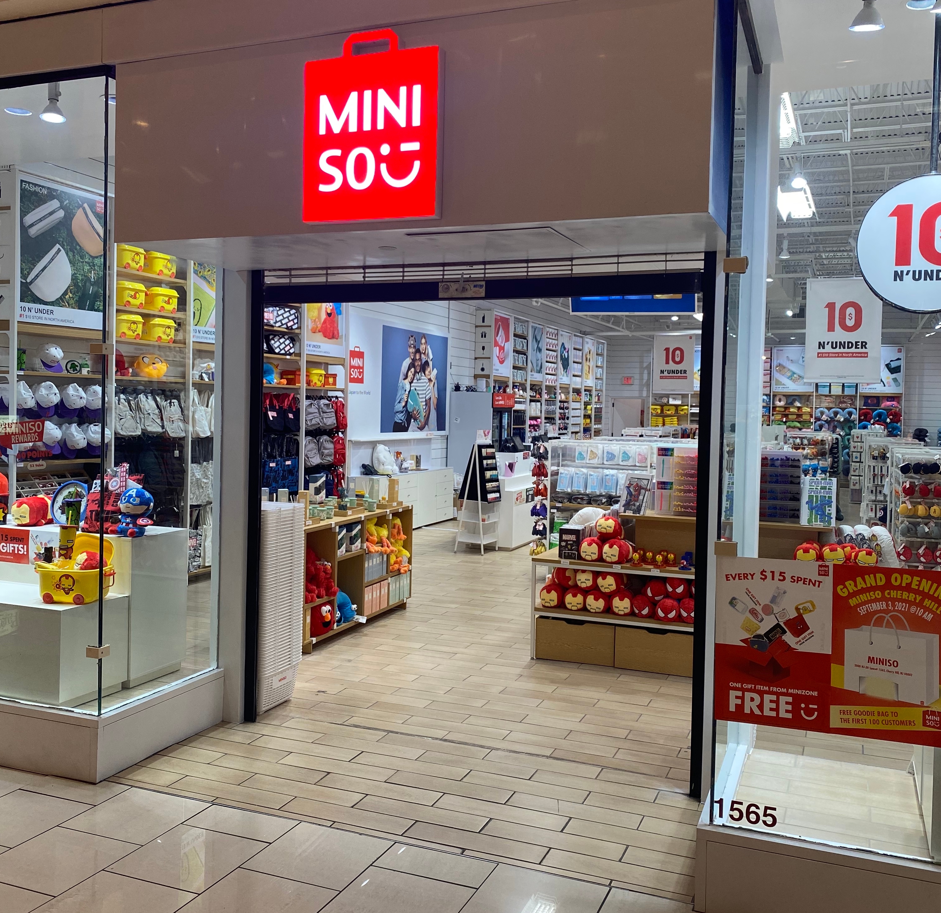 A new @MINISO United States store just opened at the Woodfield Mall in, miniso schaumburg