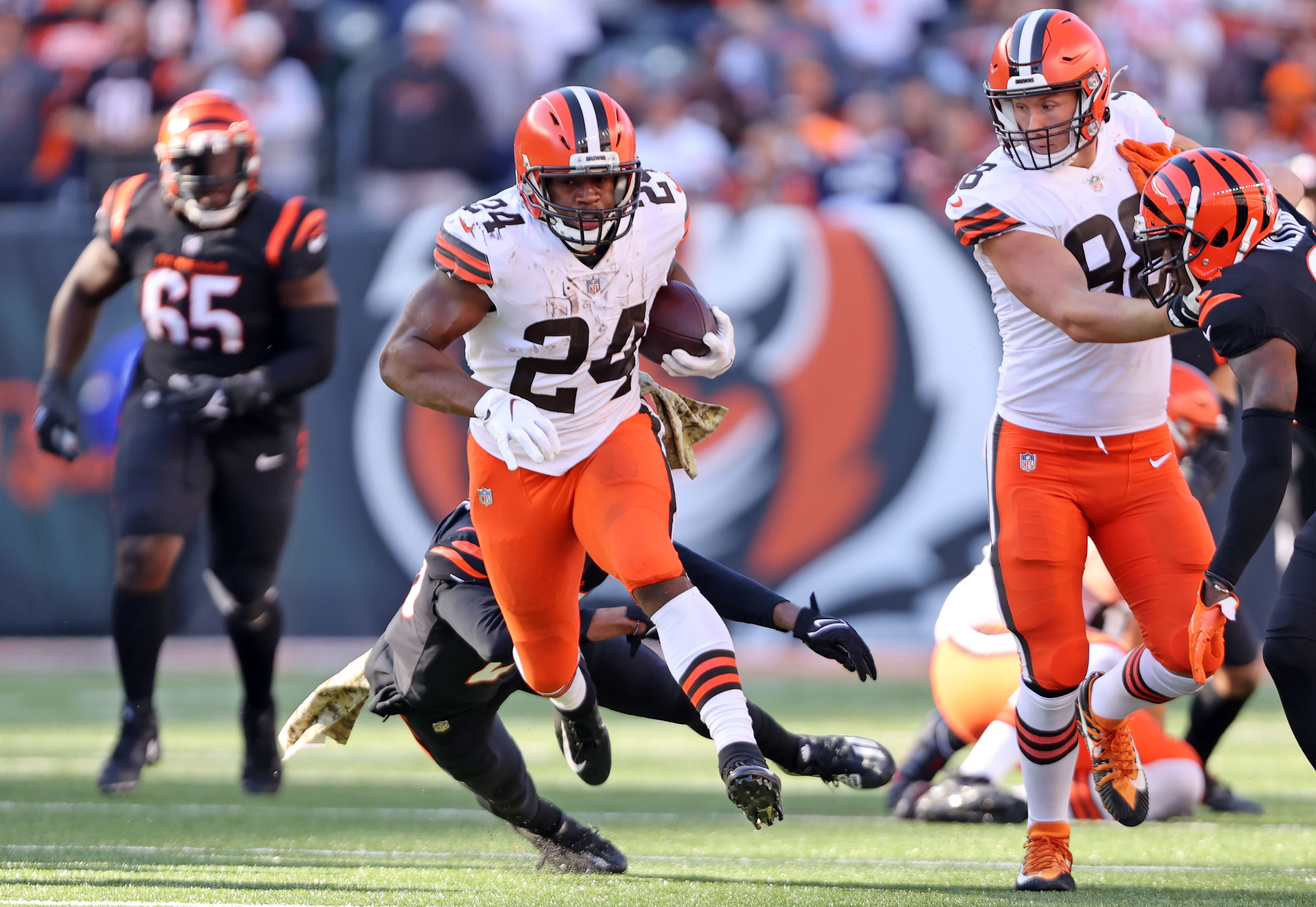 Our favorite photos from Cleveland Browns' thrilling win over Cincinnati  Bengals: Joshua Gunter and John Kuntz 