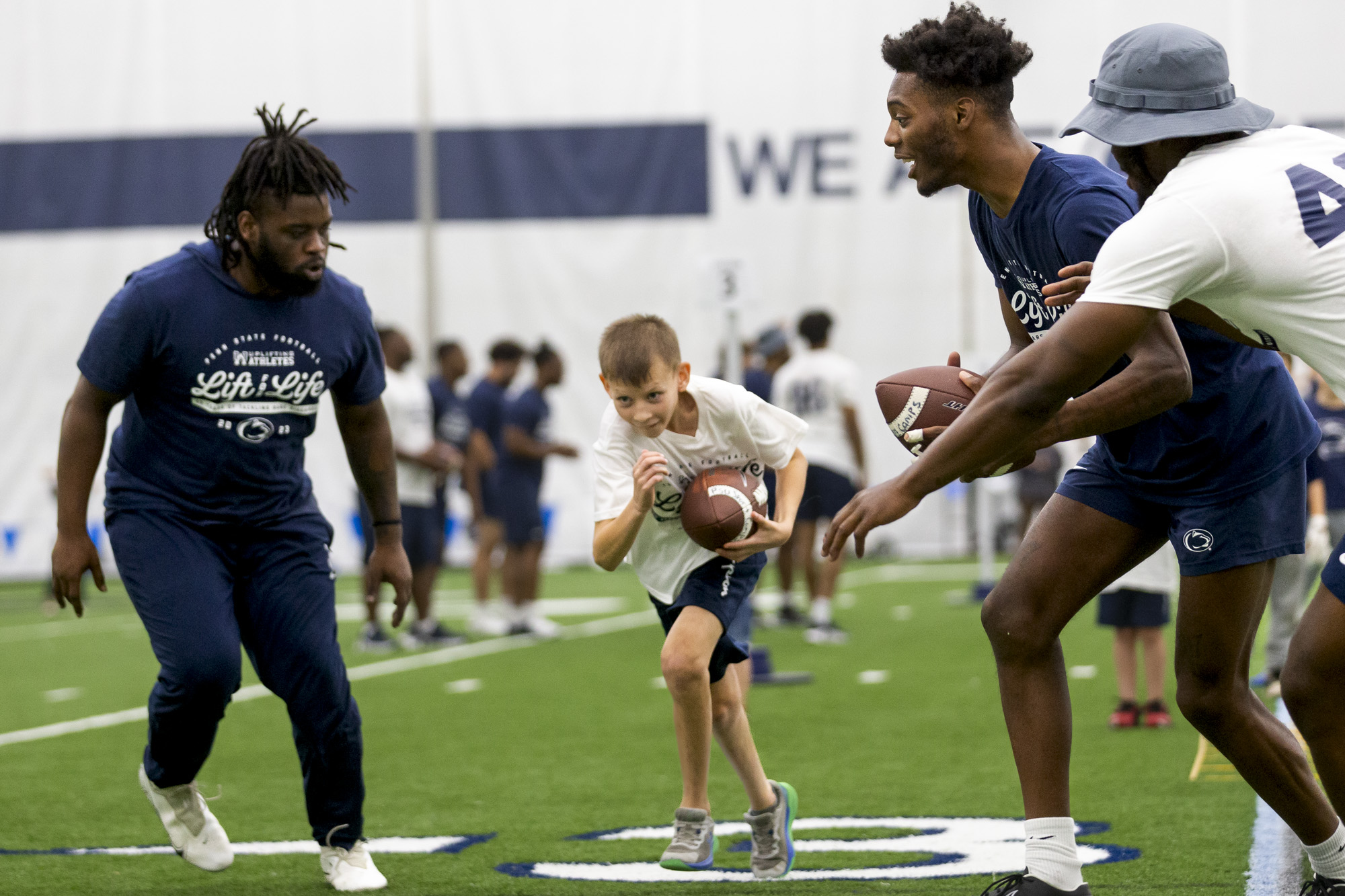 Watch: Was Blake Belin the best pass rusher at the Penn State White Out  camp? - On3