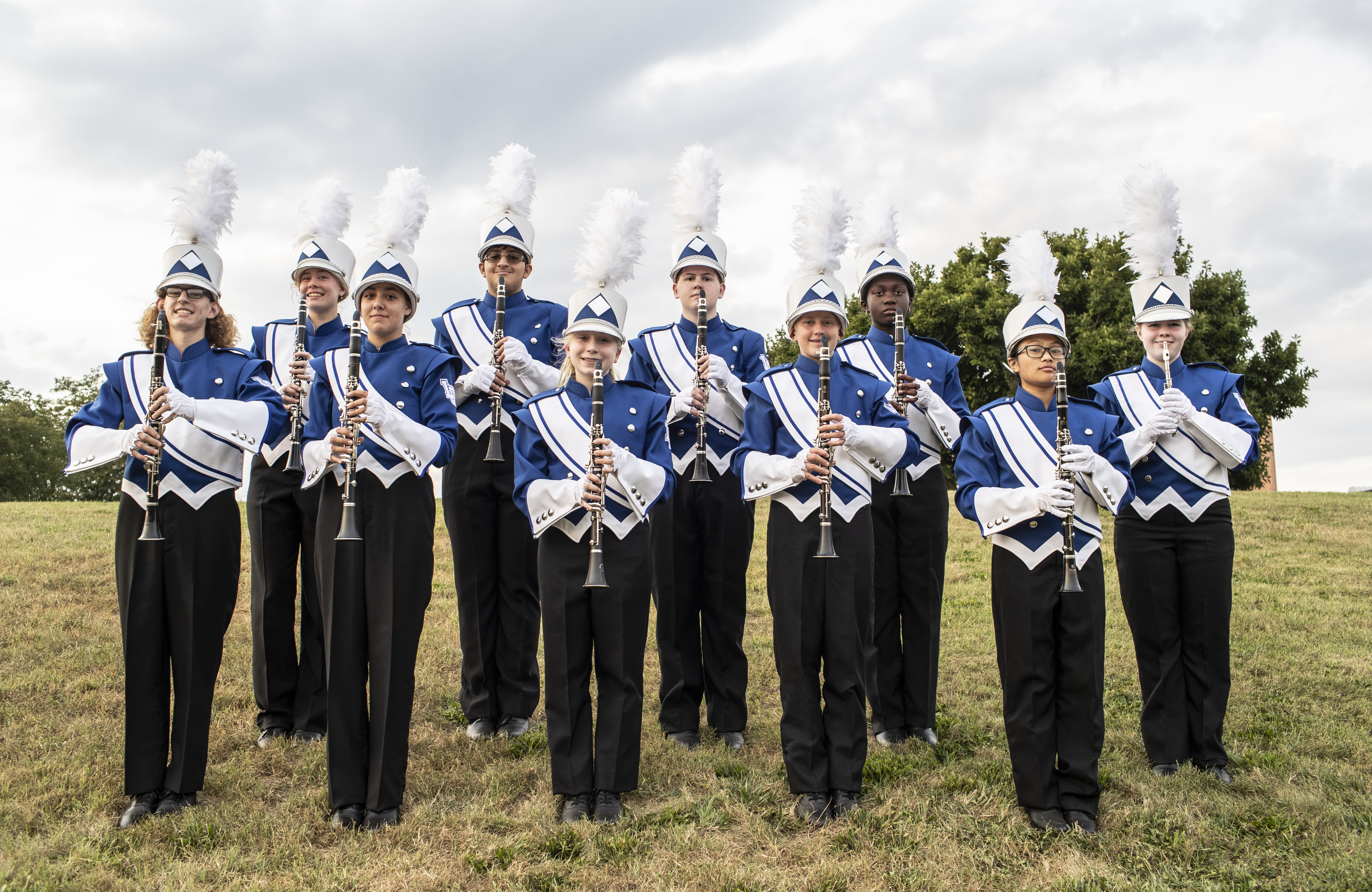 The Lower Dauphin High School marching band.  August 25, 2022. Sean Simmers |ssimmers@pennlive.com