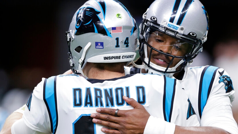 Cam Newton news: Matt Rhule says P.J. Walker and Panthers QB will continue  to rotate - DraftKings Network