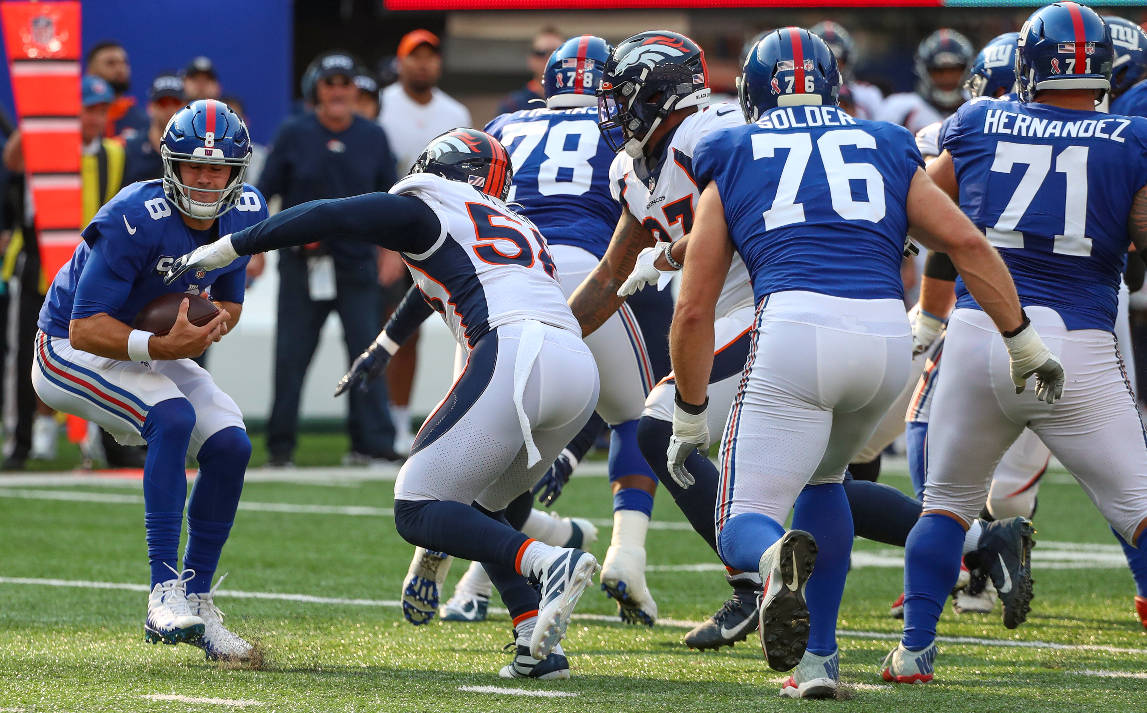 The Denver Broncos' embarrassing loss to the Giants, by the numbers -  Denverite, the Denver site!