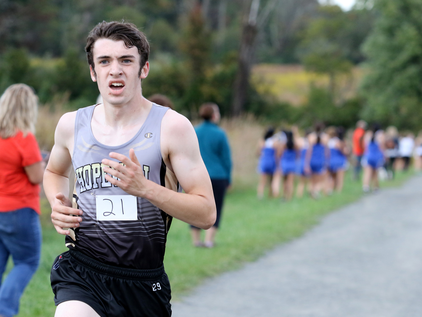 High School Boys and Girls Cross Country Meet held at Reed Bryan Farm