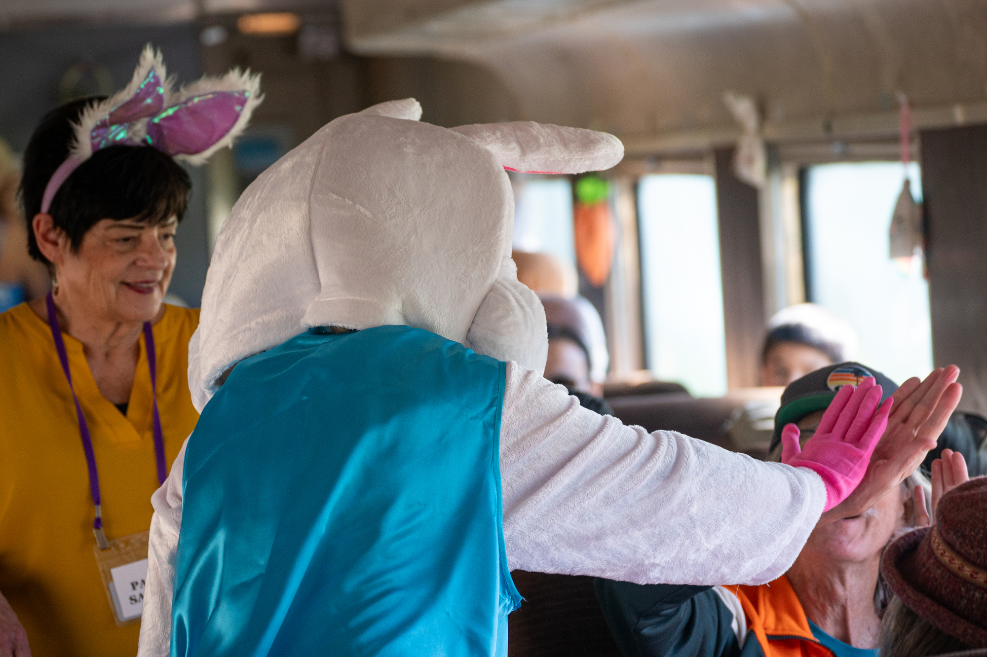 The Oregon Rail Heritage Center Easter Bunny Express train ride ...