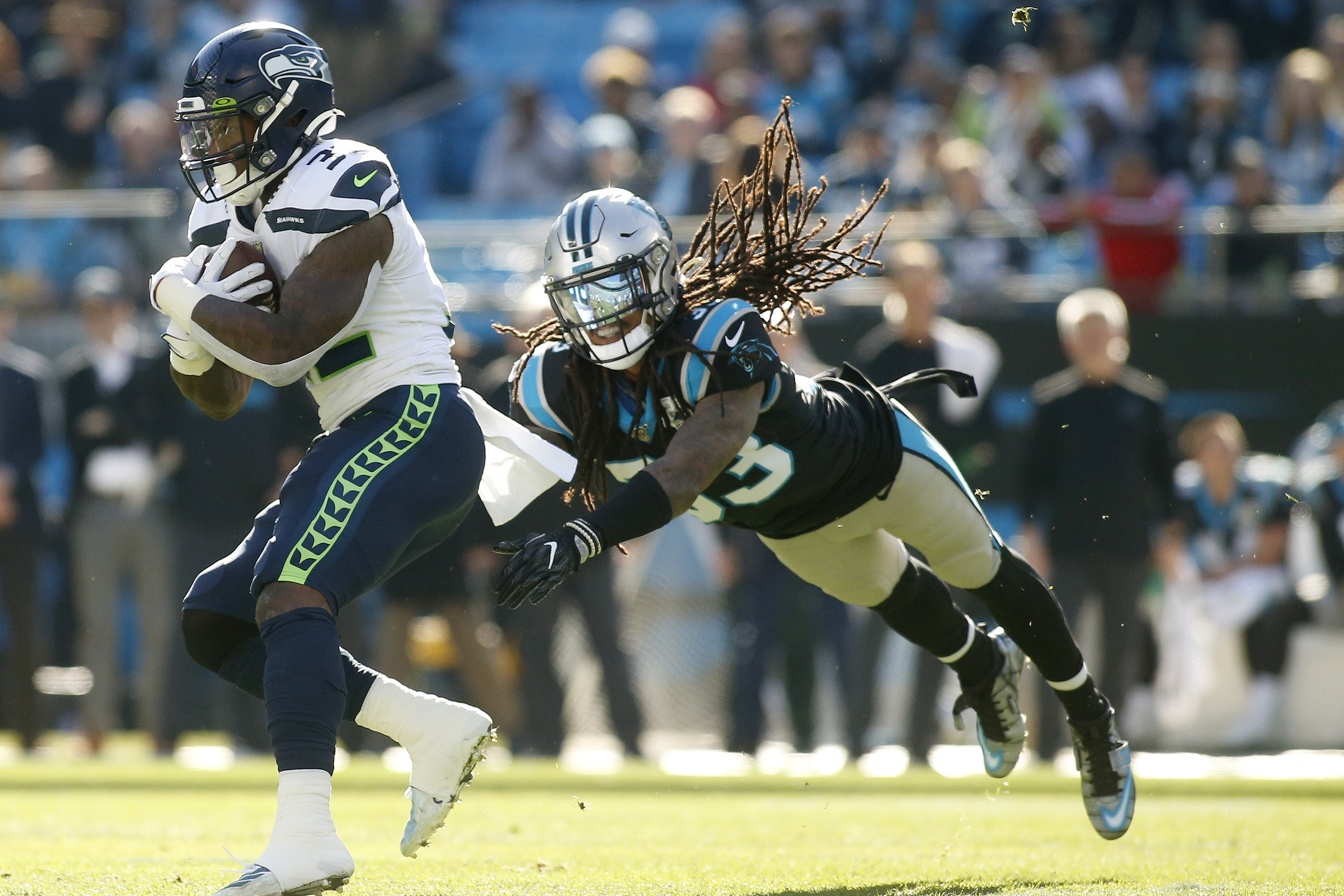 What TV channel is Seahawks vs Panthers game on today? Free live