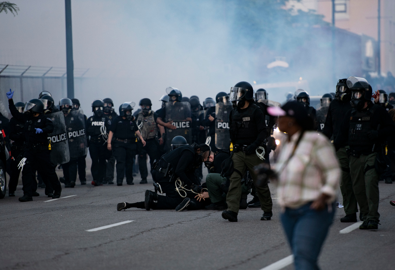 Protesters march through Detroit in third day of protesting police ...