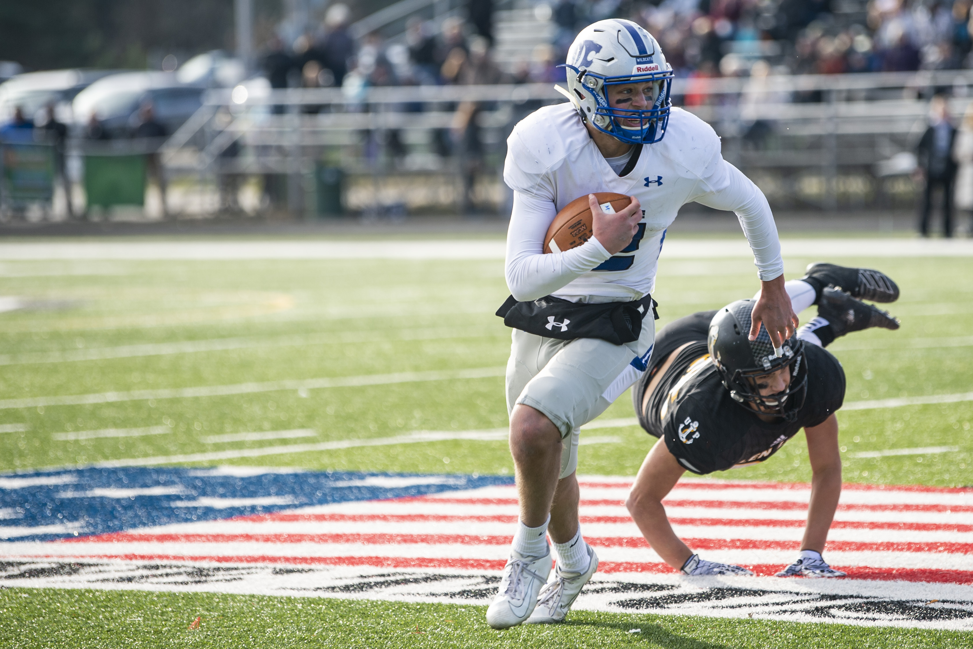 Montague football's Pat and Drew Collins