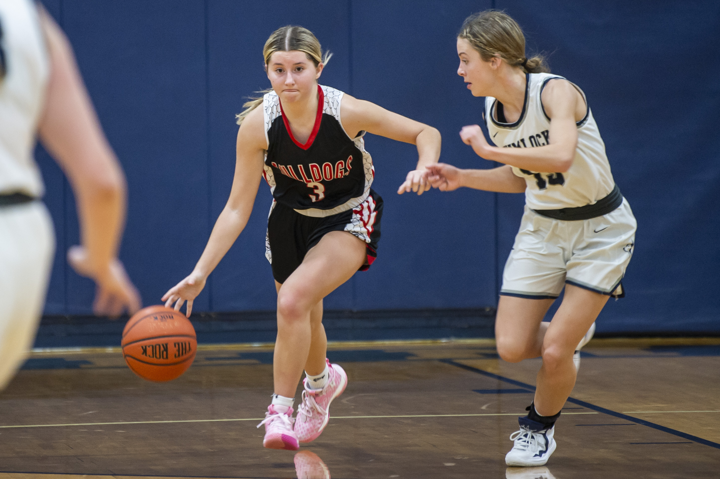 Hemlock girls basketball hosts St. Charles