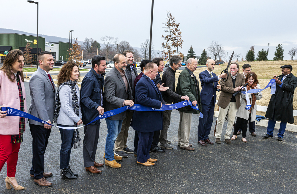 Susquehanna Union Green ribbon cutting