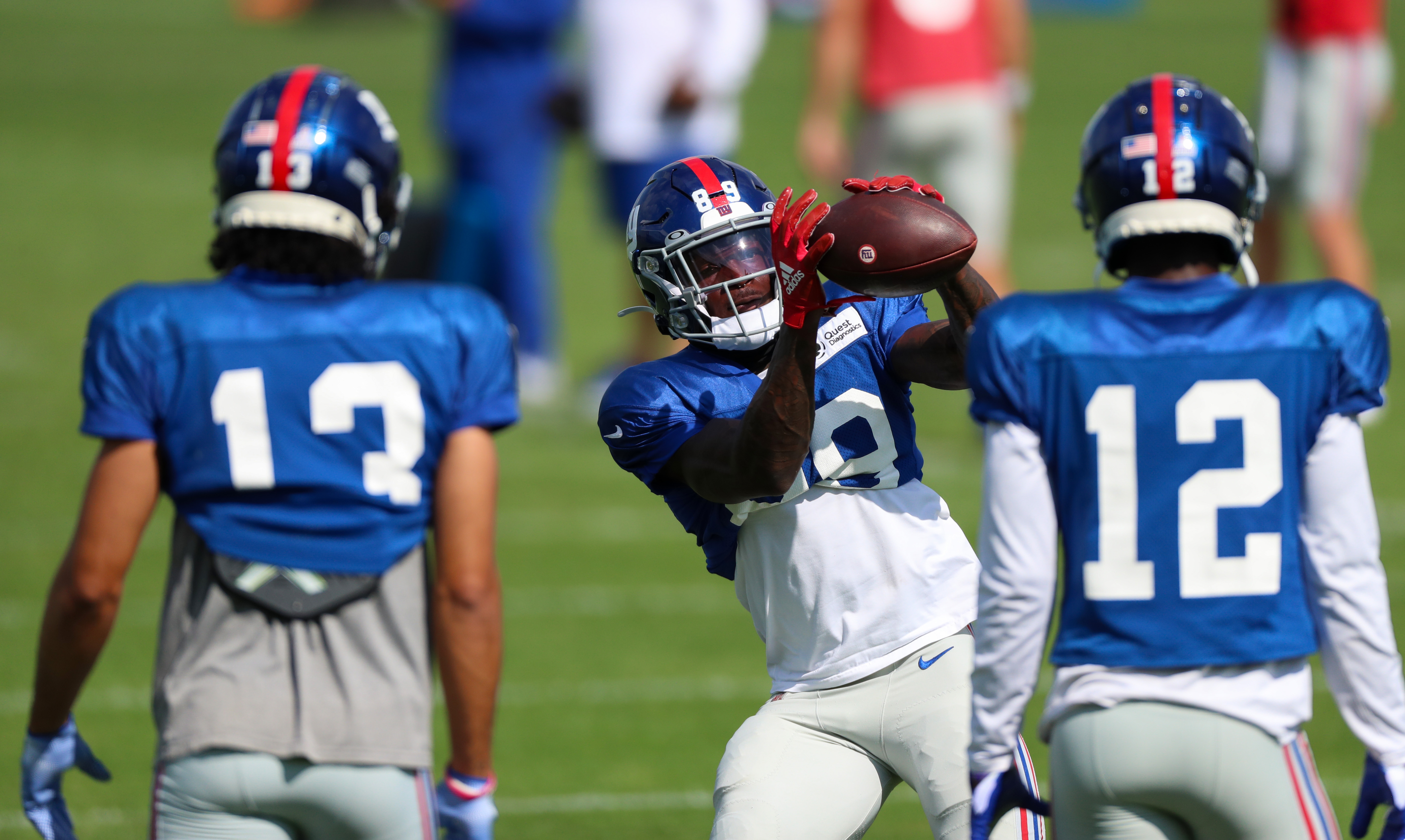 Giants practice report: Andrew Thomas, Leonard Williams join