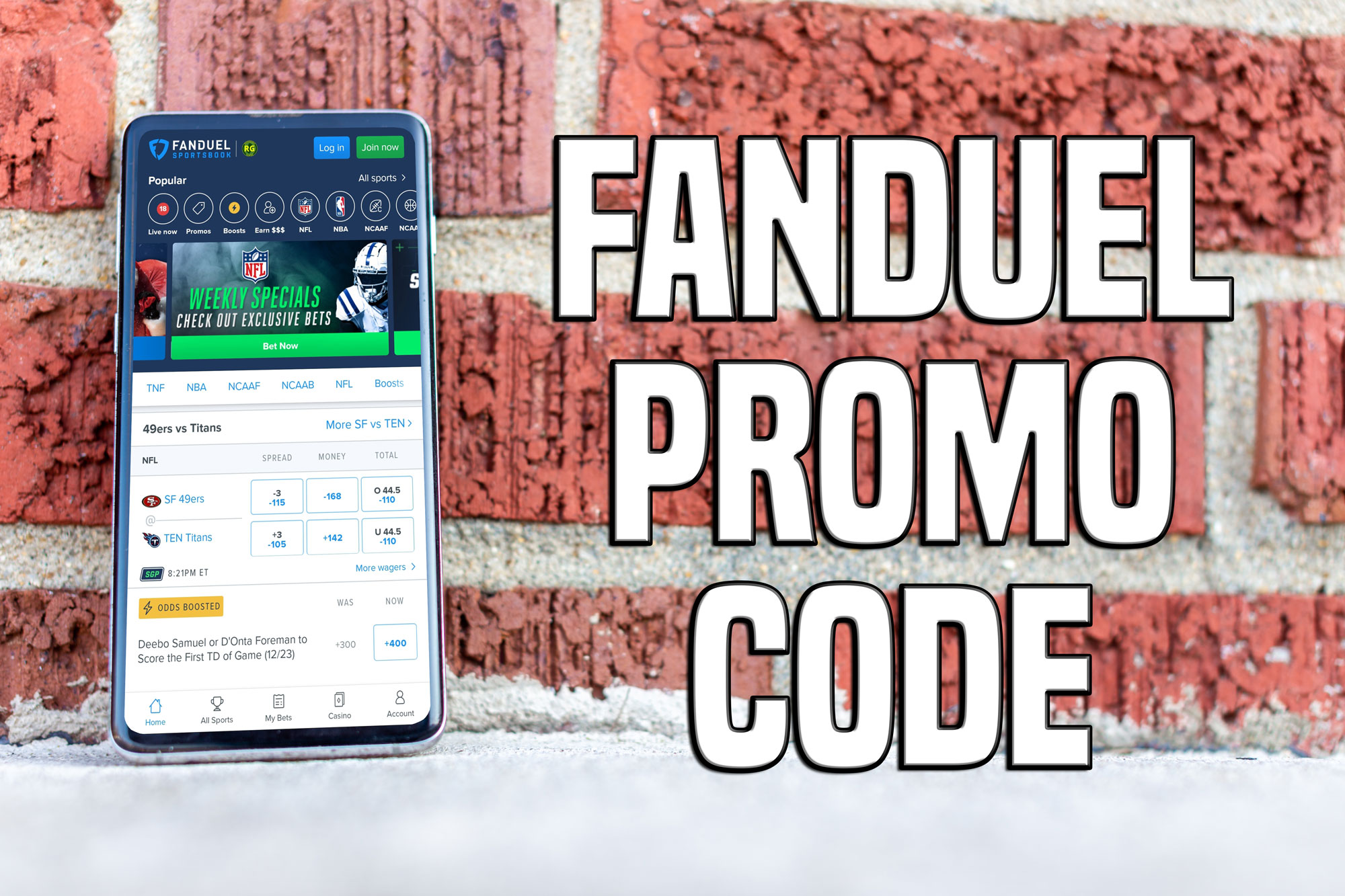 FanDuel Sportsbook Promo: Bet $5, Get $150 for 49ers-Seahawks