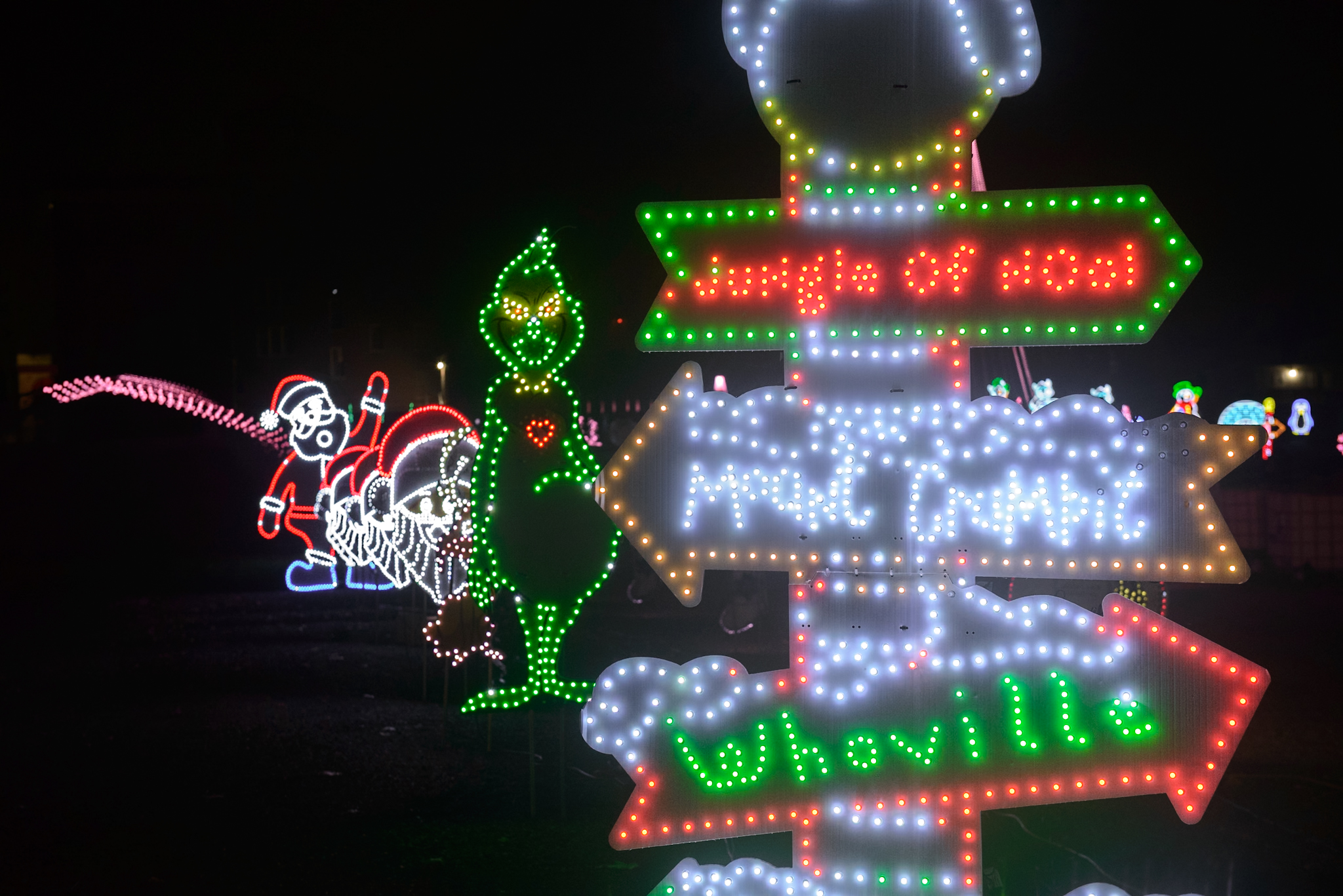 Abandoned Michigan asylum now has festive Christmas light show