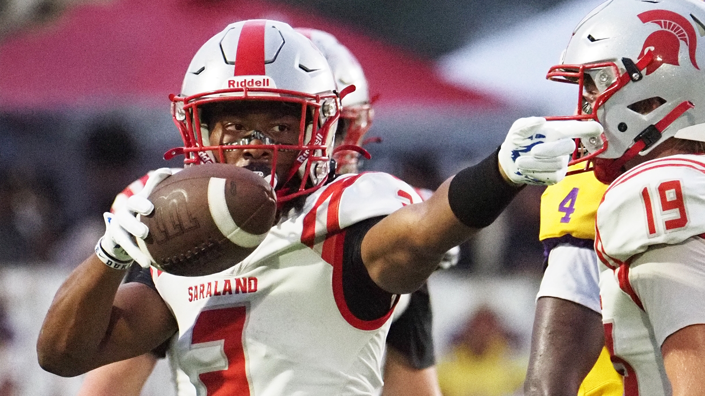 Saraland 3-star wide receiver DeShawn Spencer will join Alex Golesh's first  Auburn recruiting class - al.com