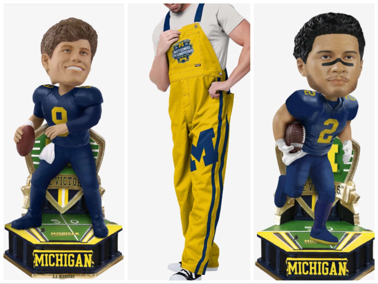 How to get Michigan Wolverine National Championship bobbleheads