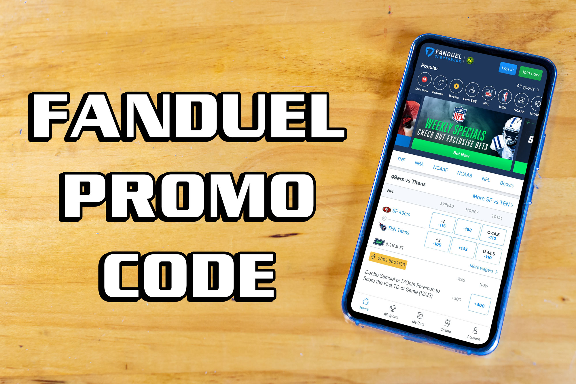 Monday Night Football FanDuel Promo Code