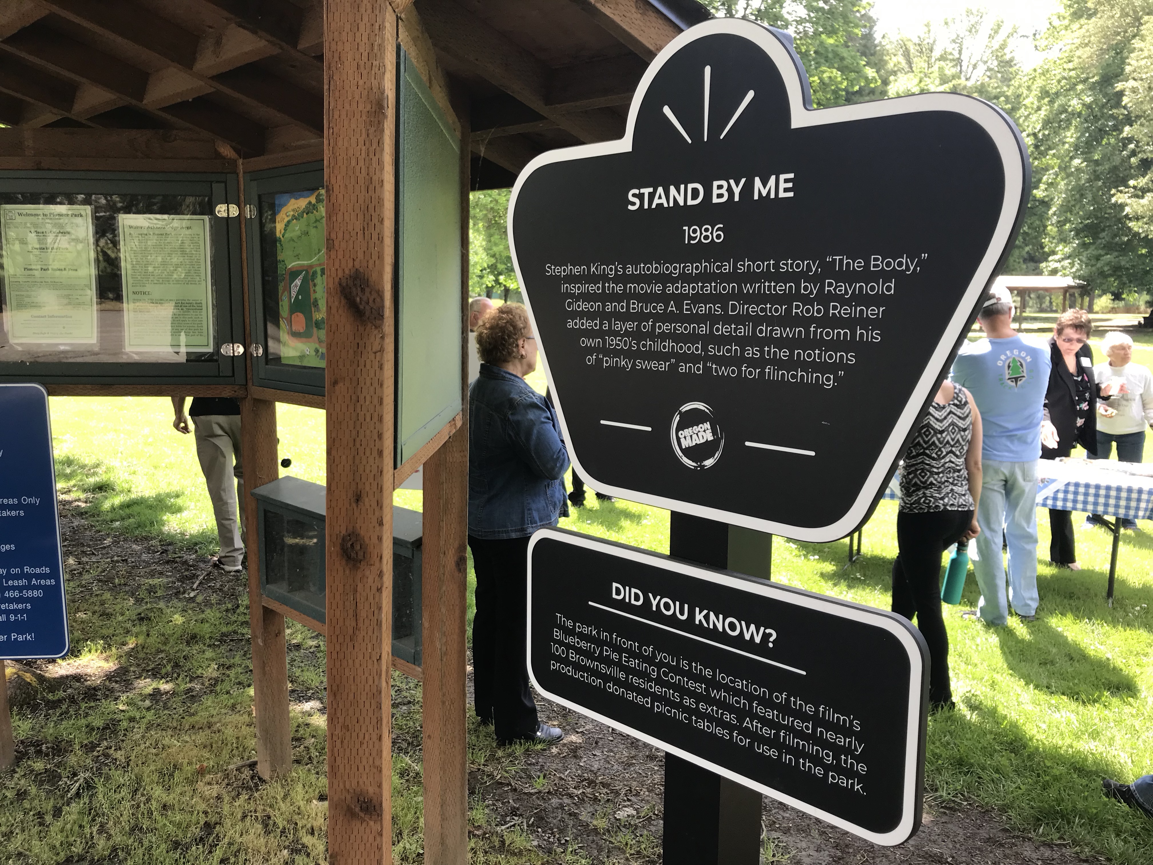 Stand By Me' locations added to the Historic Oregon Film Trail 