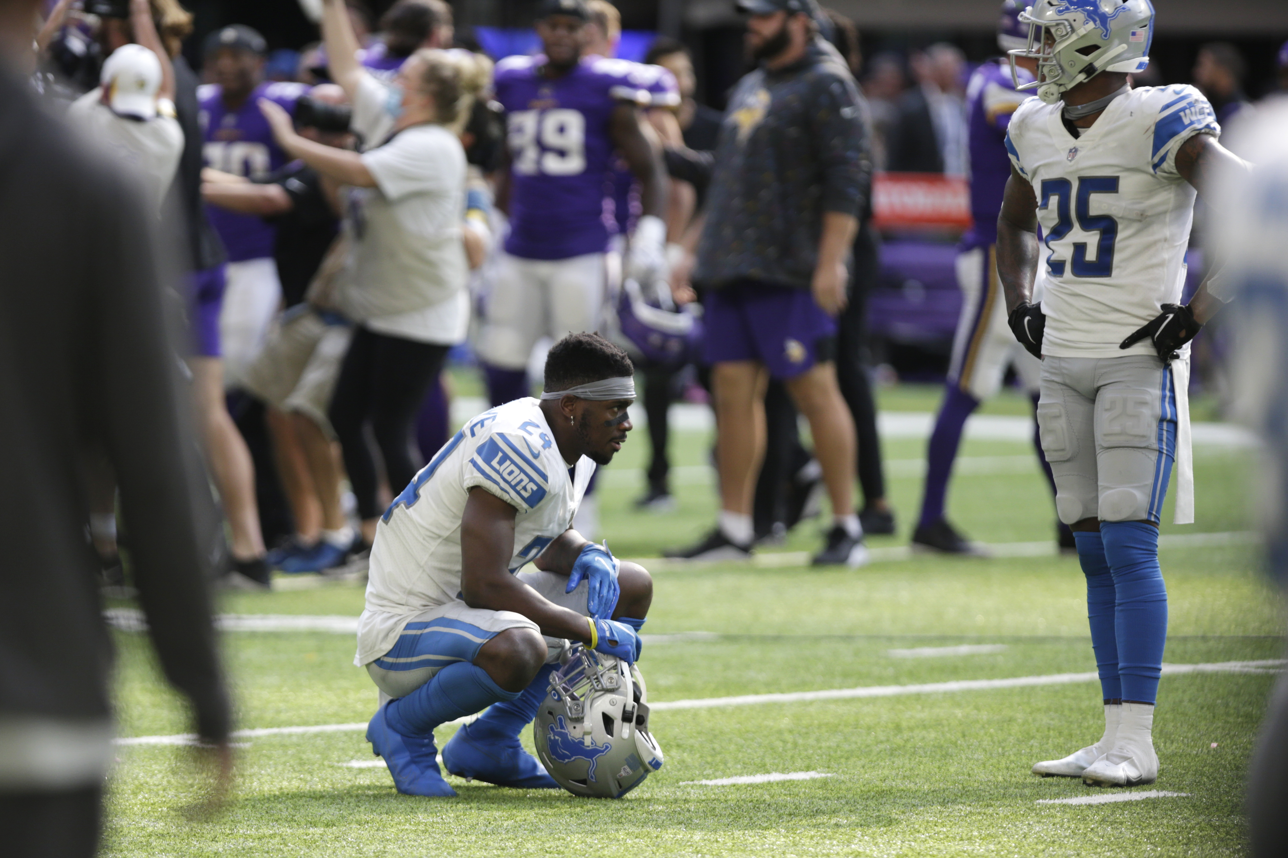 Lions first-half observations: Deep ball has Detroit up 14-7