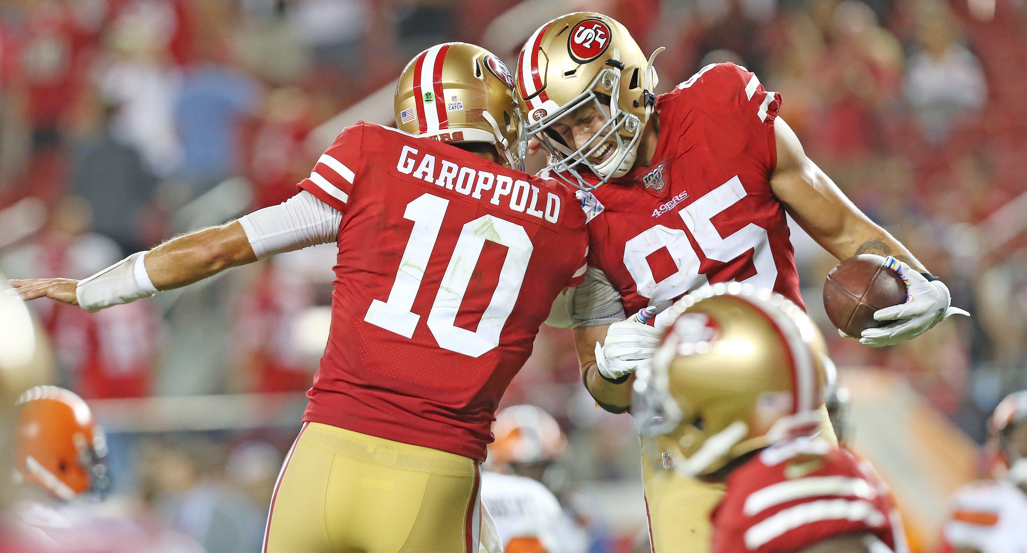 49ers reportedly lose Jimmy Garoppolo, George Kittle for several weeks;  Could NFL have 16-team postseason? NFL news roundup 