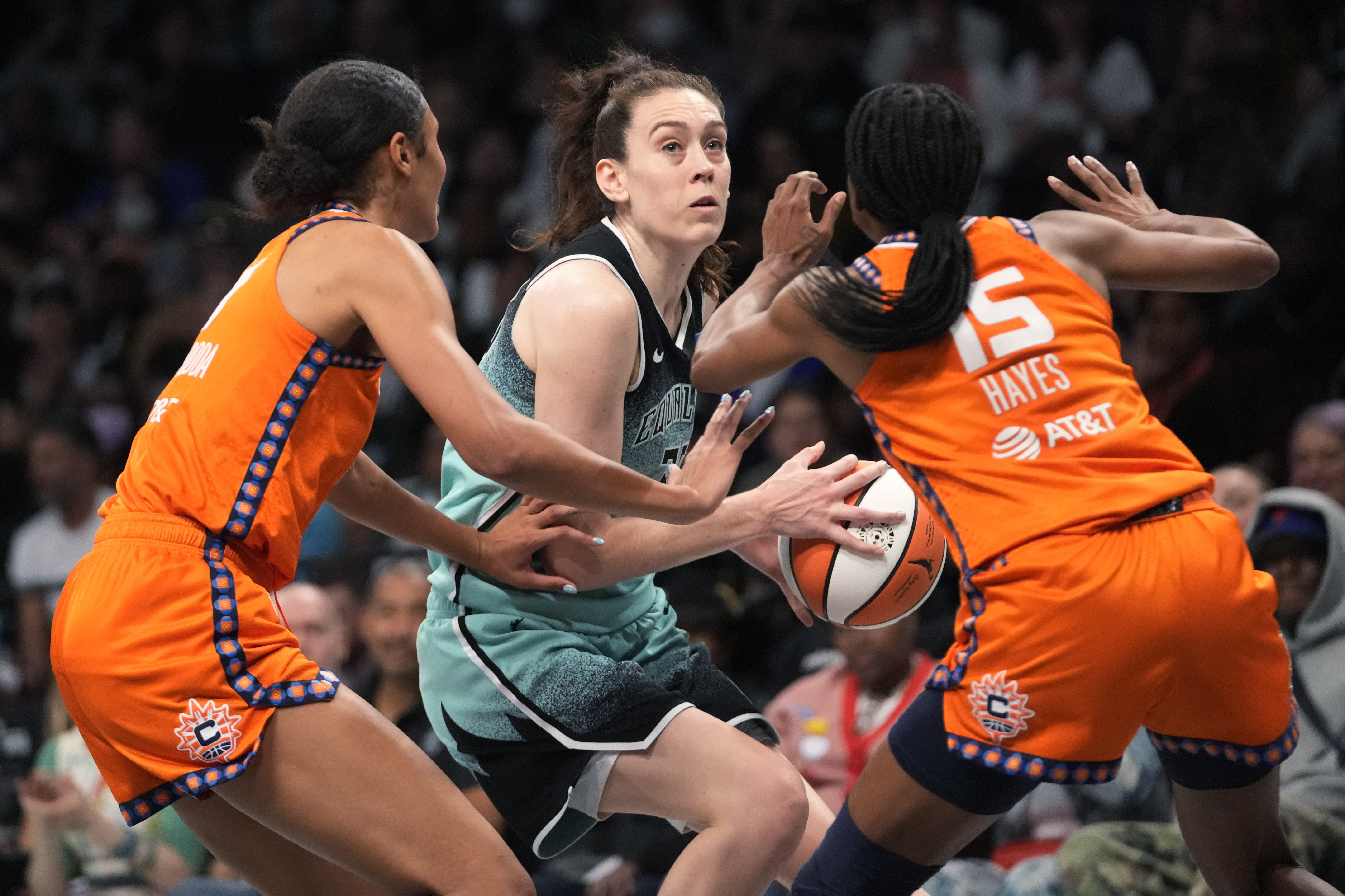 What channel is New York Liberty vs