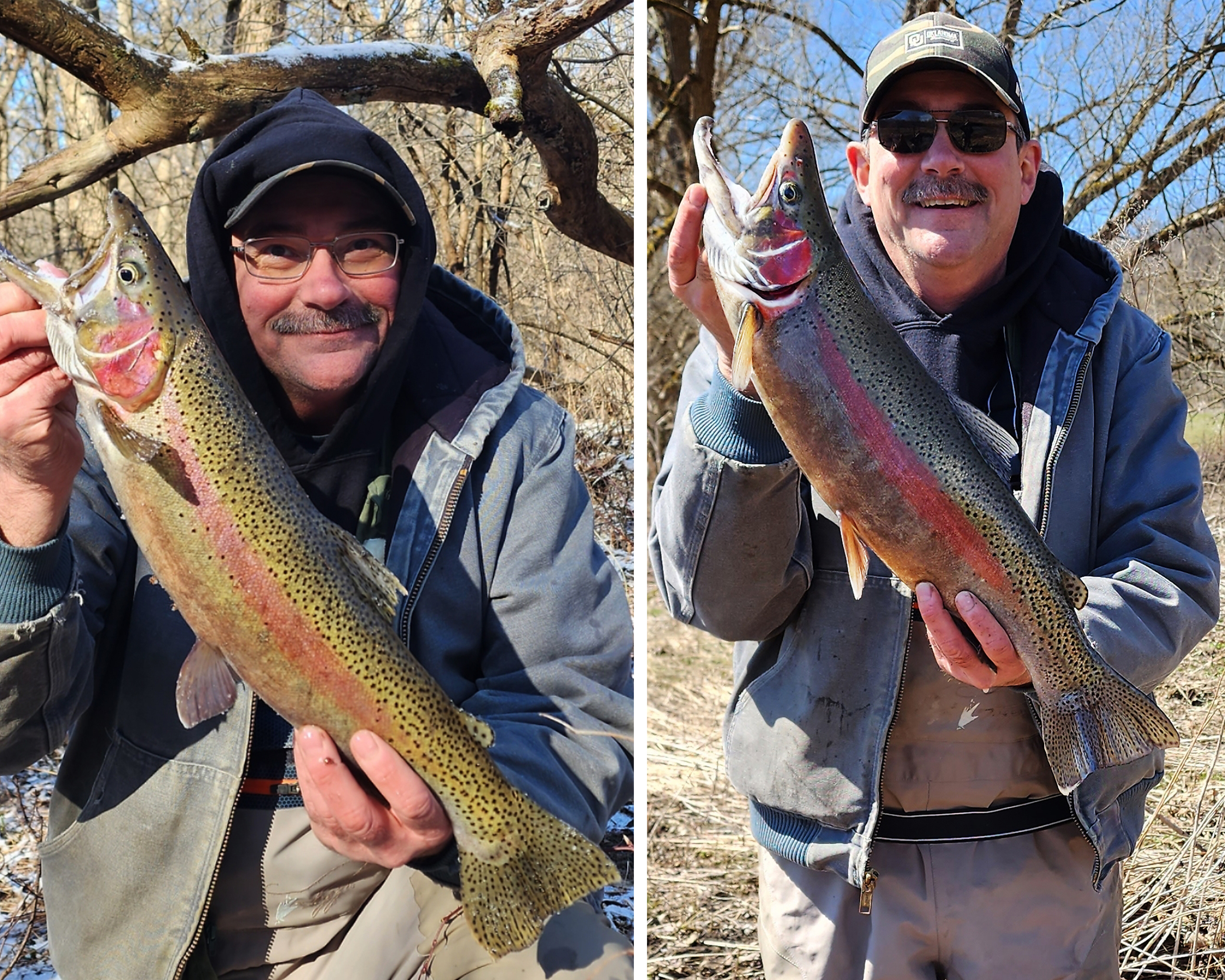 A peek into some creels from opening weekend of CNY trout season 