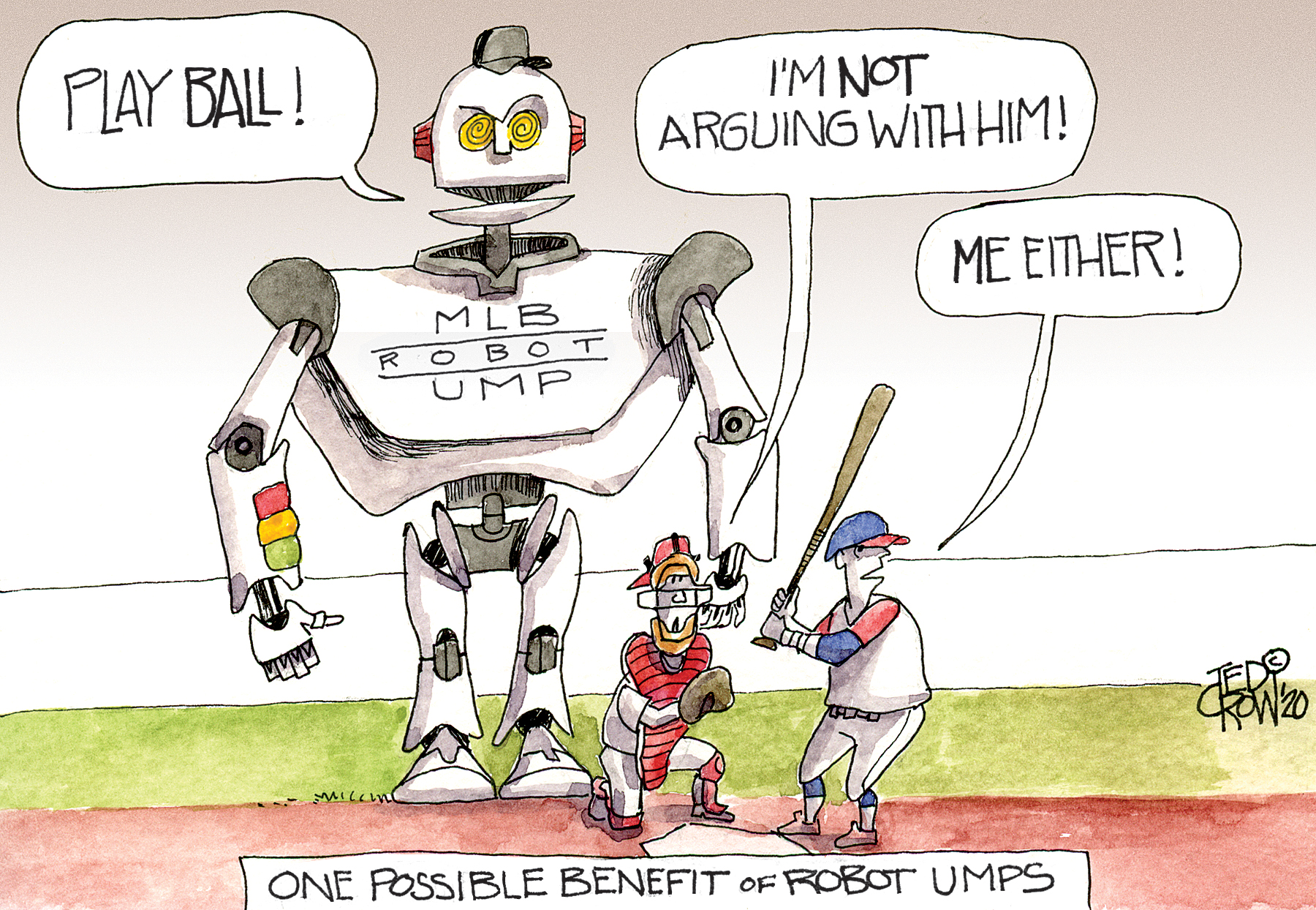 Robotic Umpires are coming to the MLB soon – Eagle News Network