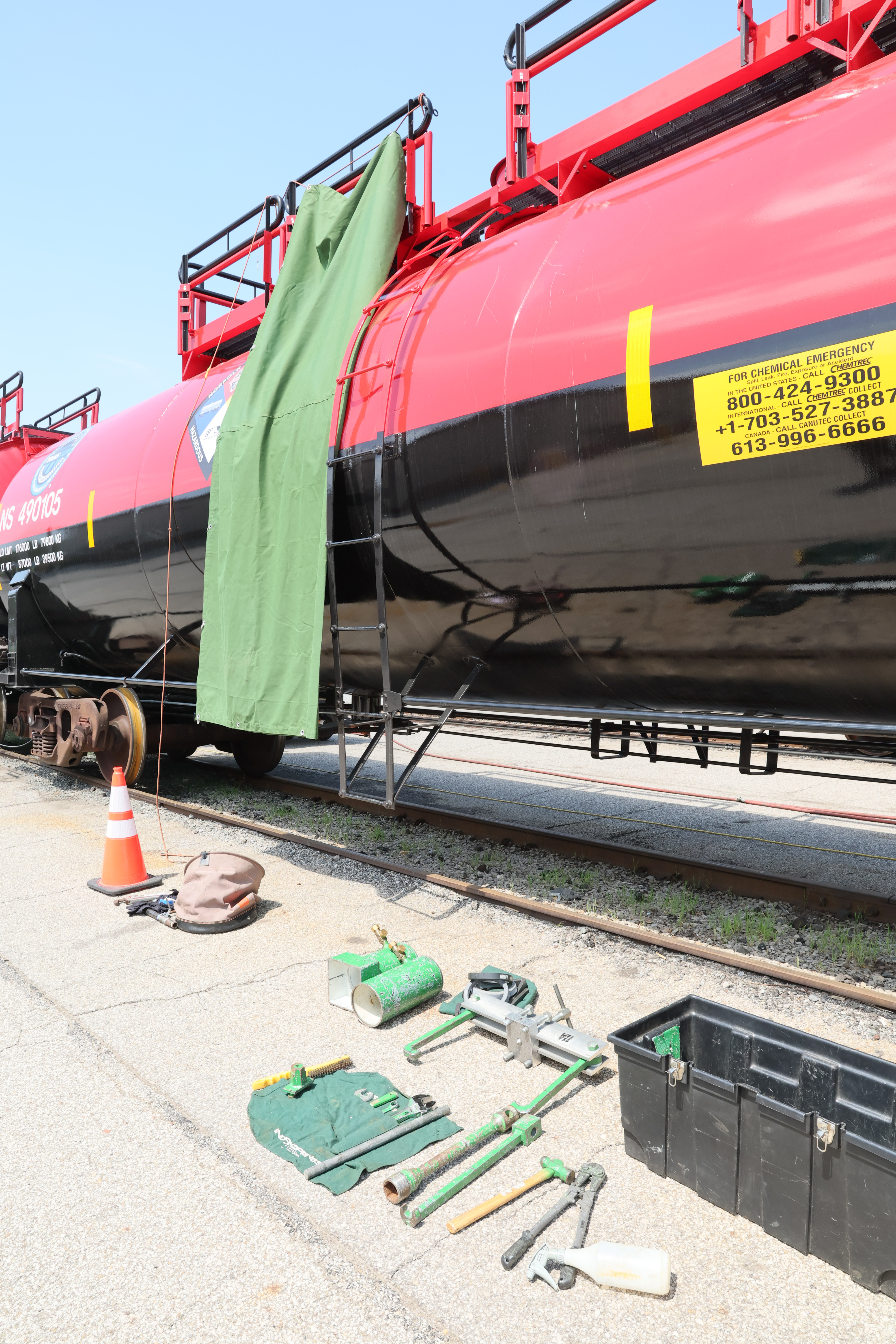 Norfolk Southern’s Safety Train in Brook Park for first responder ...